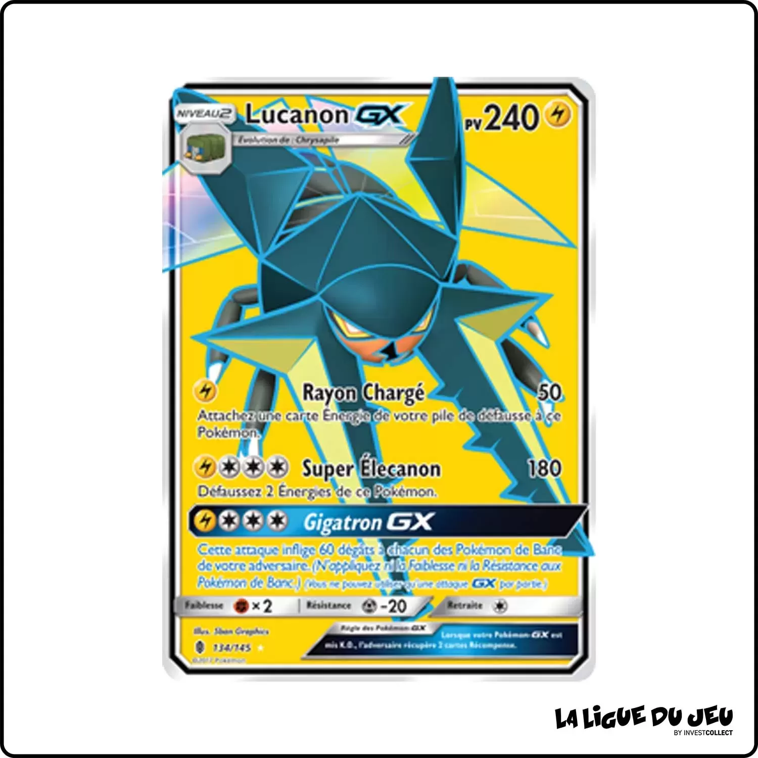 Ultra - Pokemon - Gardiens Ascendants - Lucanon-GX 134/145