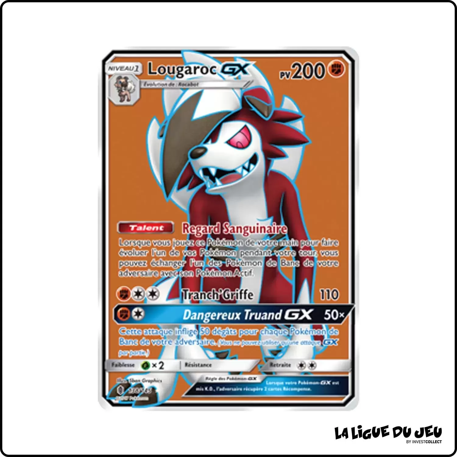 Ultra - Pokemon - Gardiens Ascendants - Lougaroc-GX 138/145