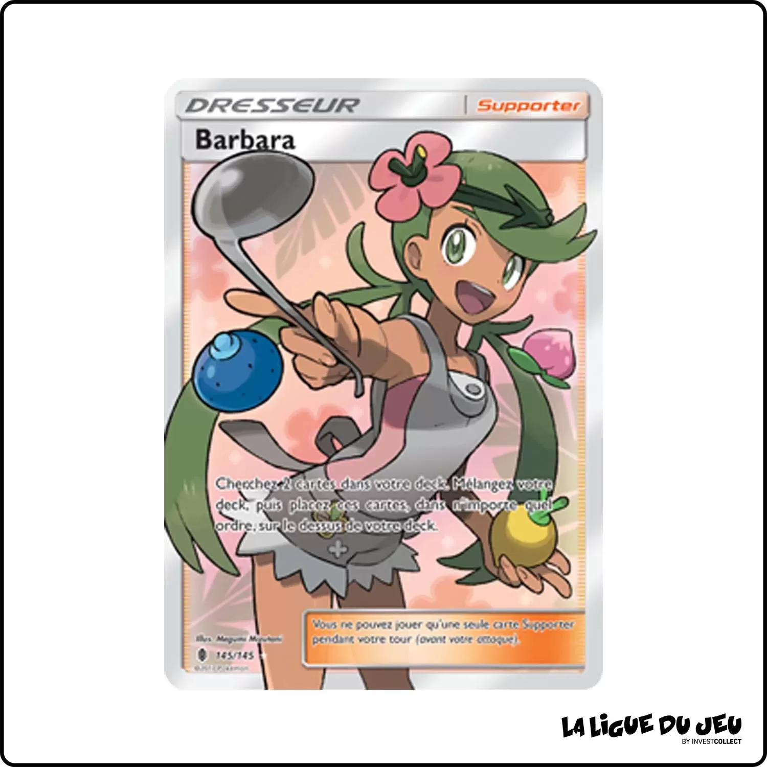 Ultra - Pokemon - Gardiens Ascendants - Barbara 145/145