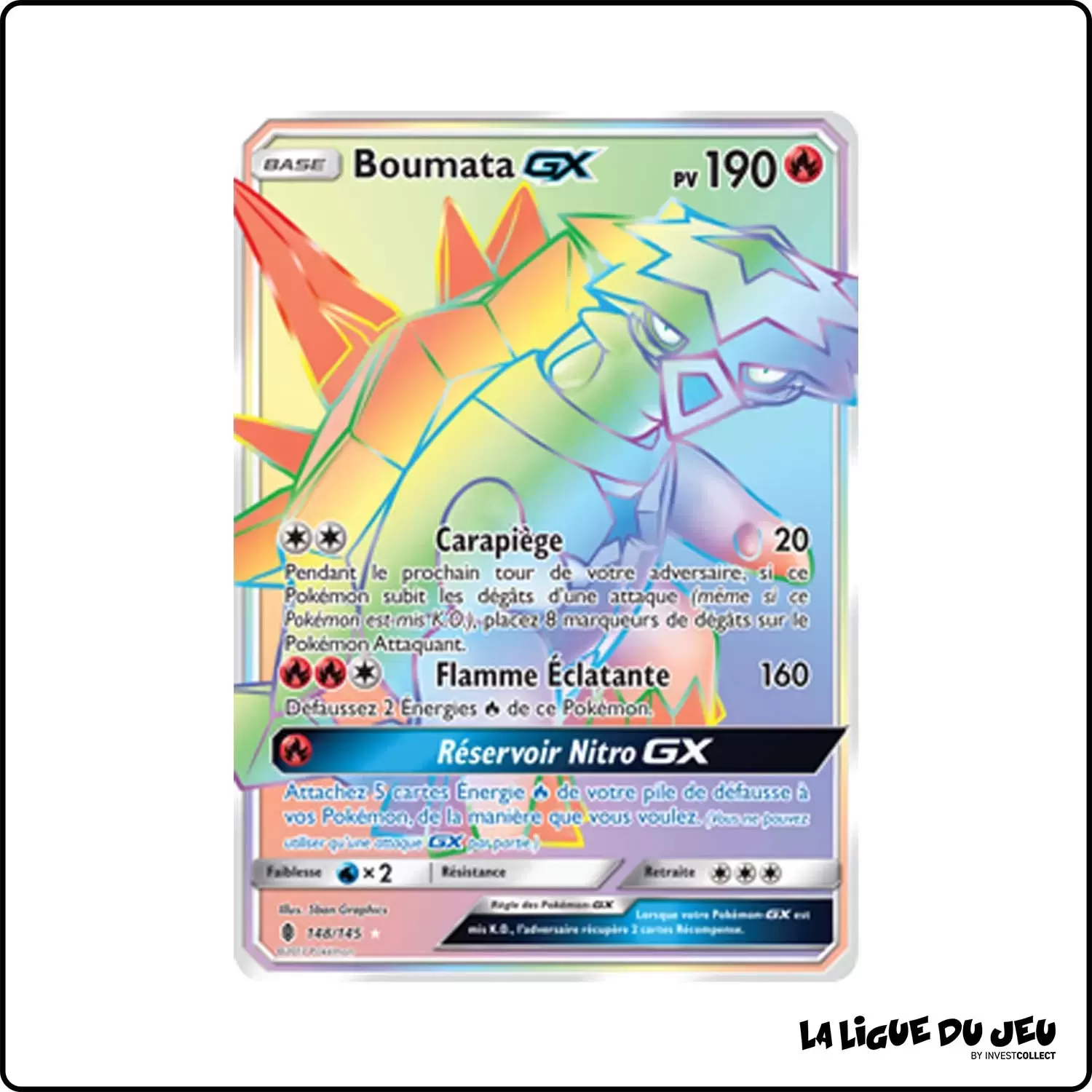 Secrete - Pokemon - Gardiens Ascendants - Boumata-GX 148/145