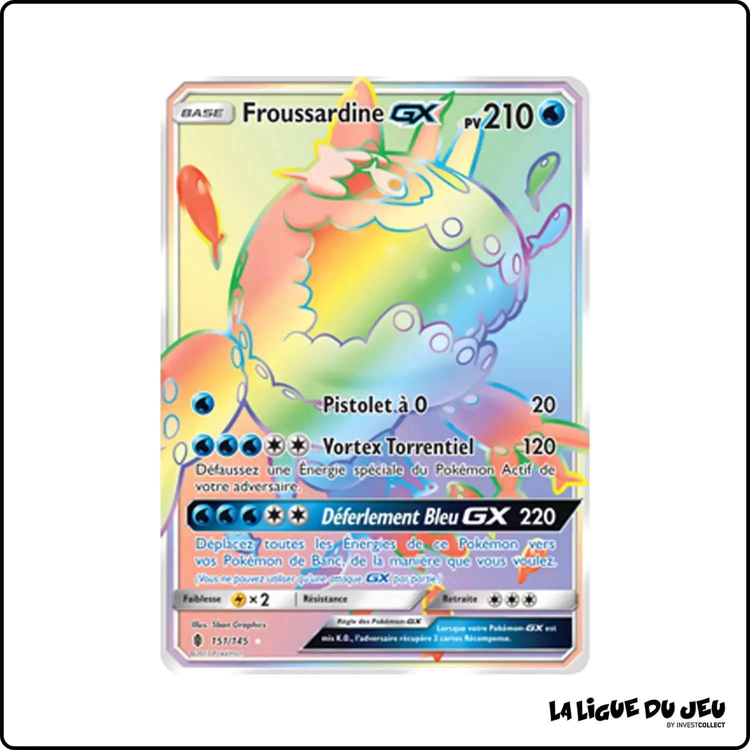 Secrete - Pokemon - Gardiens Ascendants - Froussardine-GX 151/145