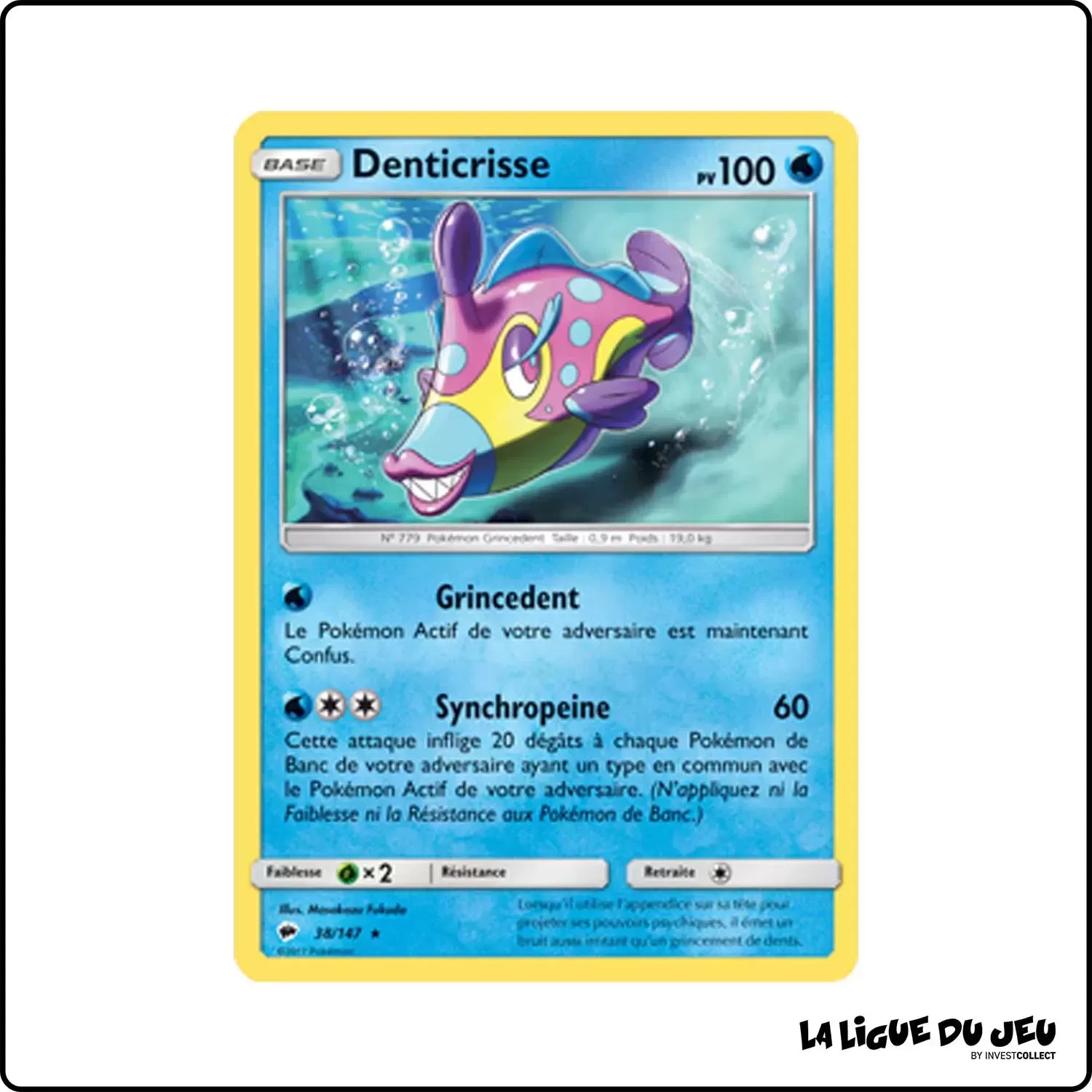 Rare - Pokemon - Ombres Ardentes - Denticrisse 38/147