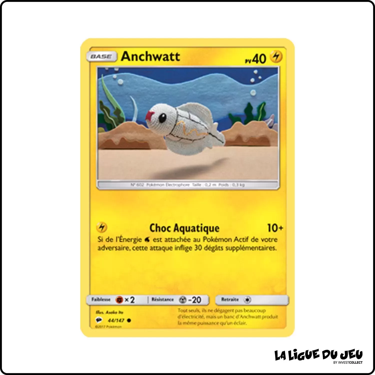 Commune - Pokemon - Ombres Ardentes - Anchwatt 44/147