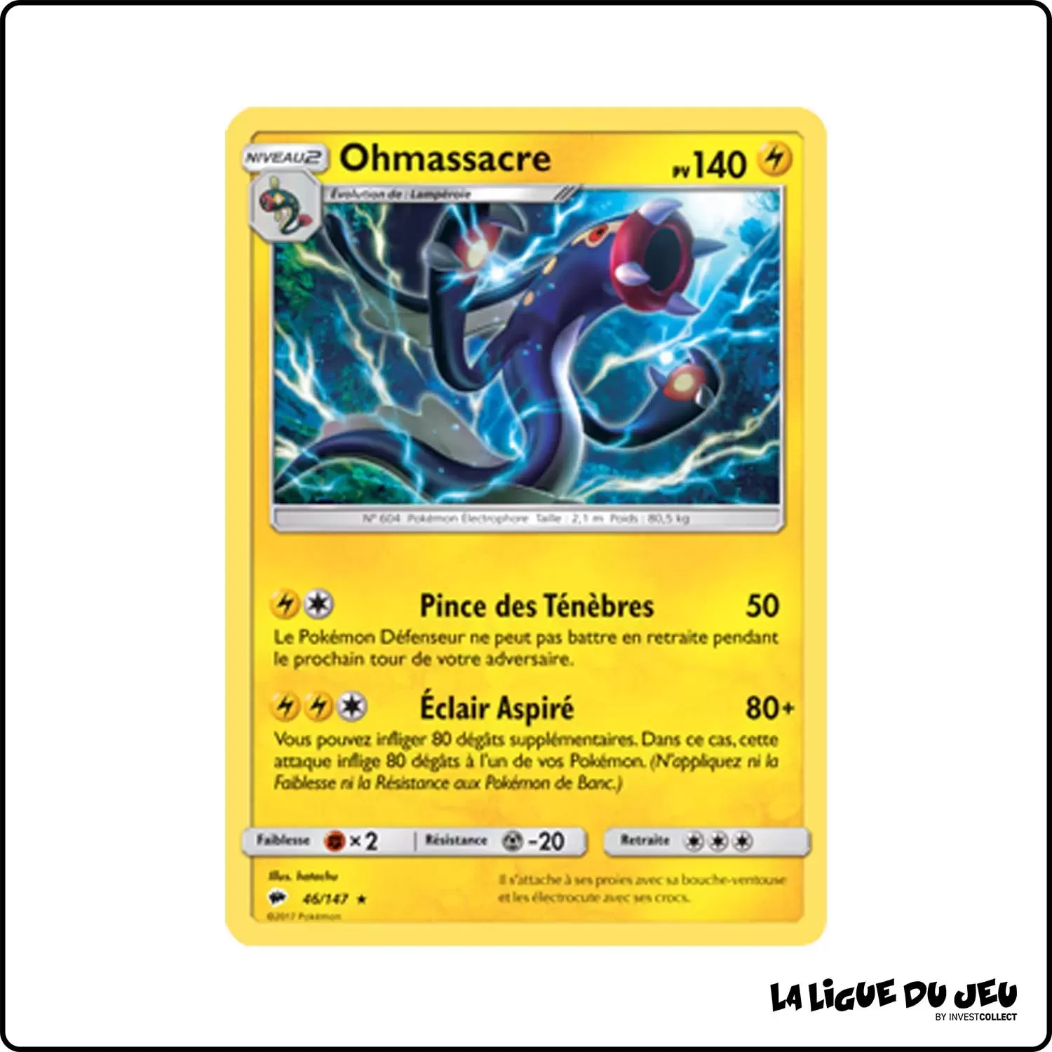 Rare - Pokemon - Ombres Ardentes - Ohmassacre 46/147