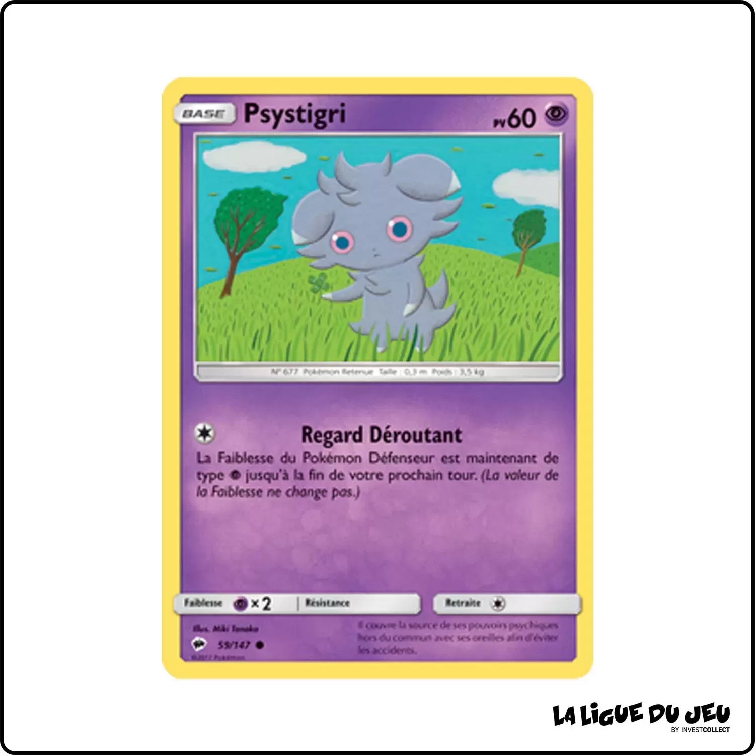 Commune - Pokemon - Ombres Ardentes - Psystigri 59/147