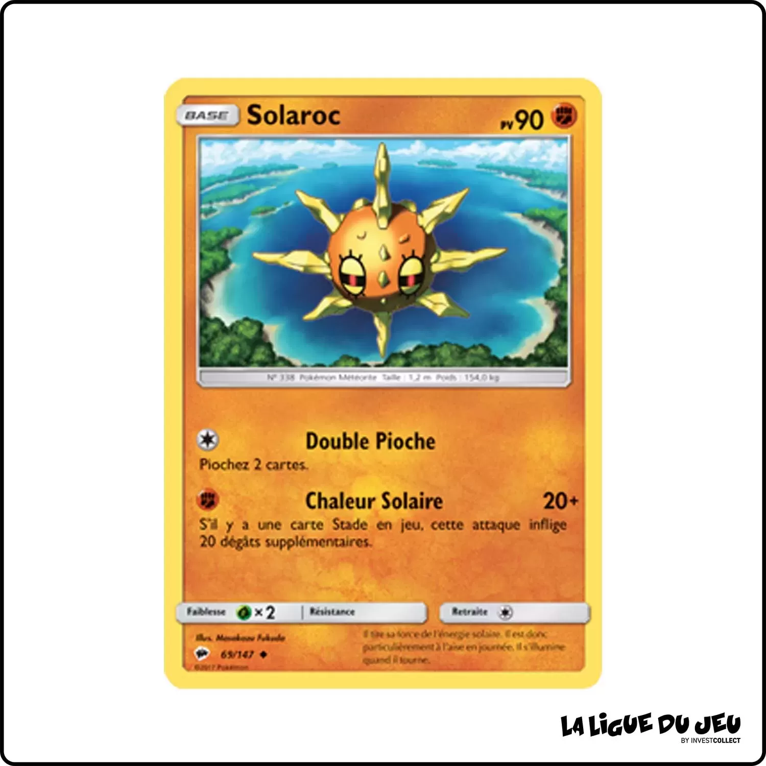 Peu commune - Pokemon - Ombres Ardentes - Solaroc 69/147