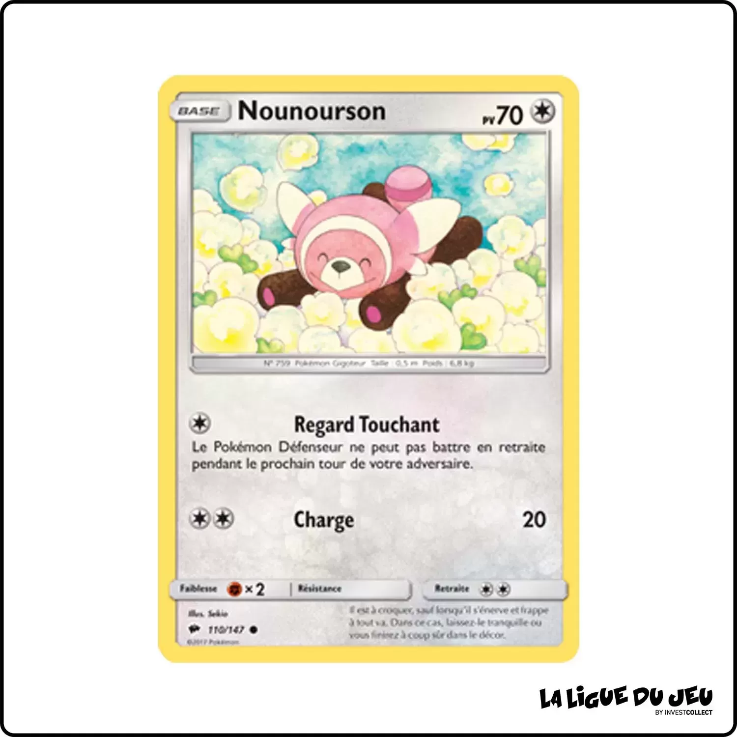 Commune - Pokemon - Ombres Ardentes - Nounourson 110/147