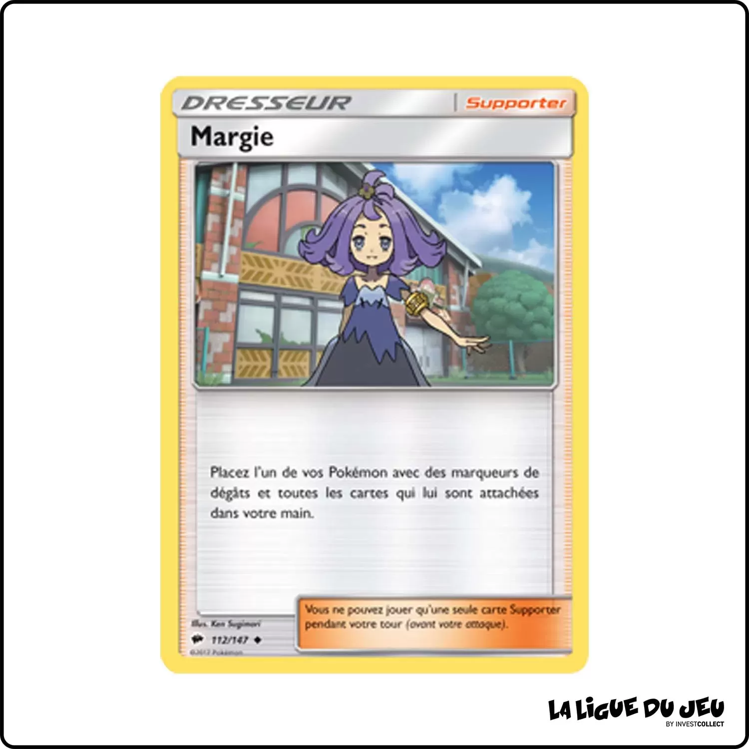 Peu commune - Pokemon - Ombres Ardentes - Margie 112/147