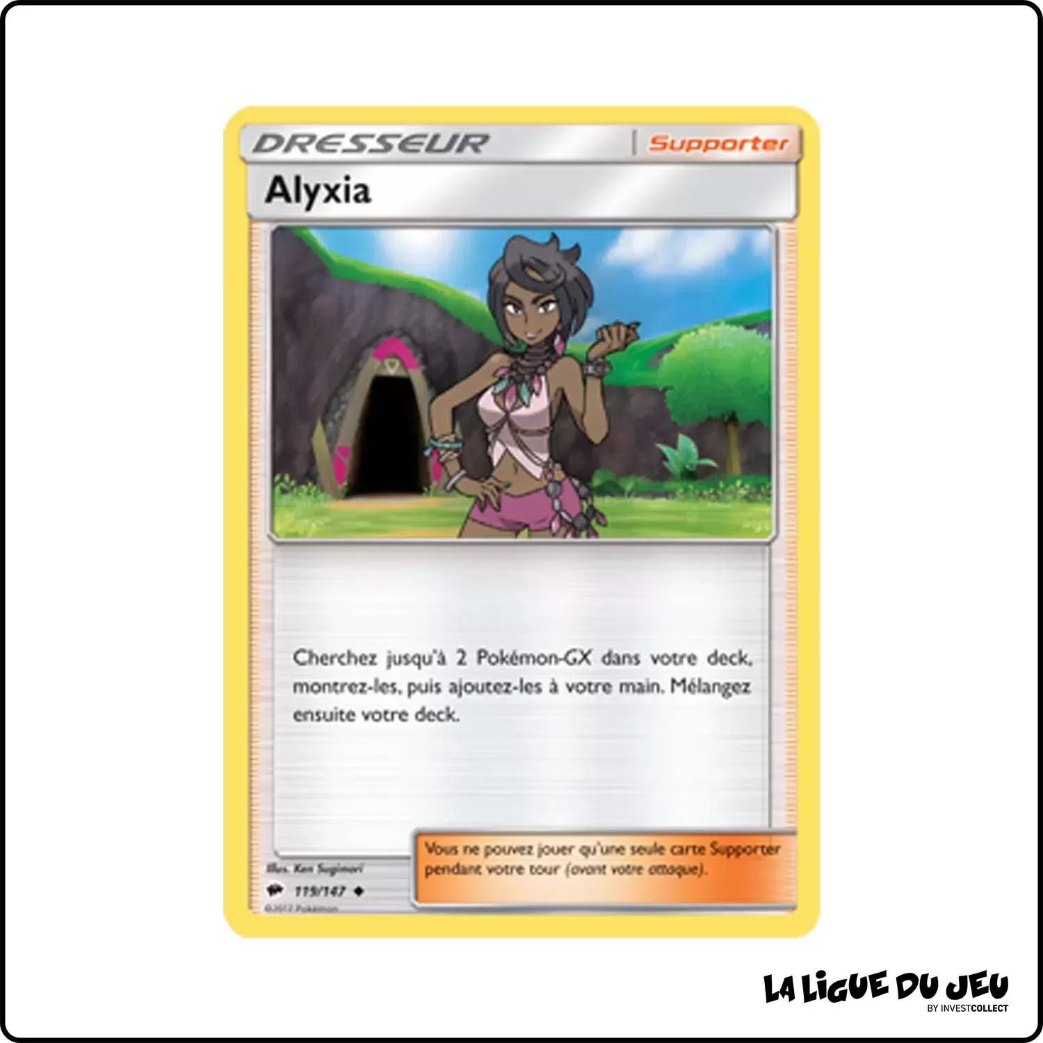 Peu commune - Pokemon - Ombres Ardentes - Alyxia 119/147