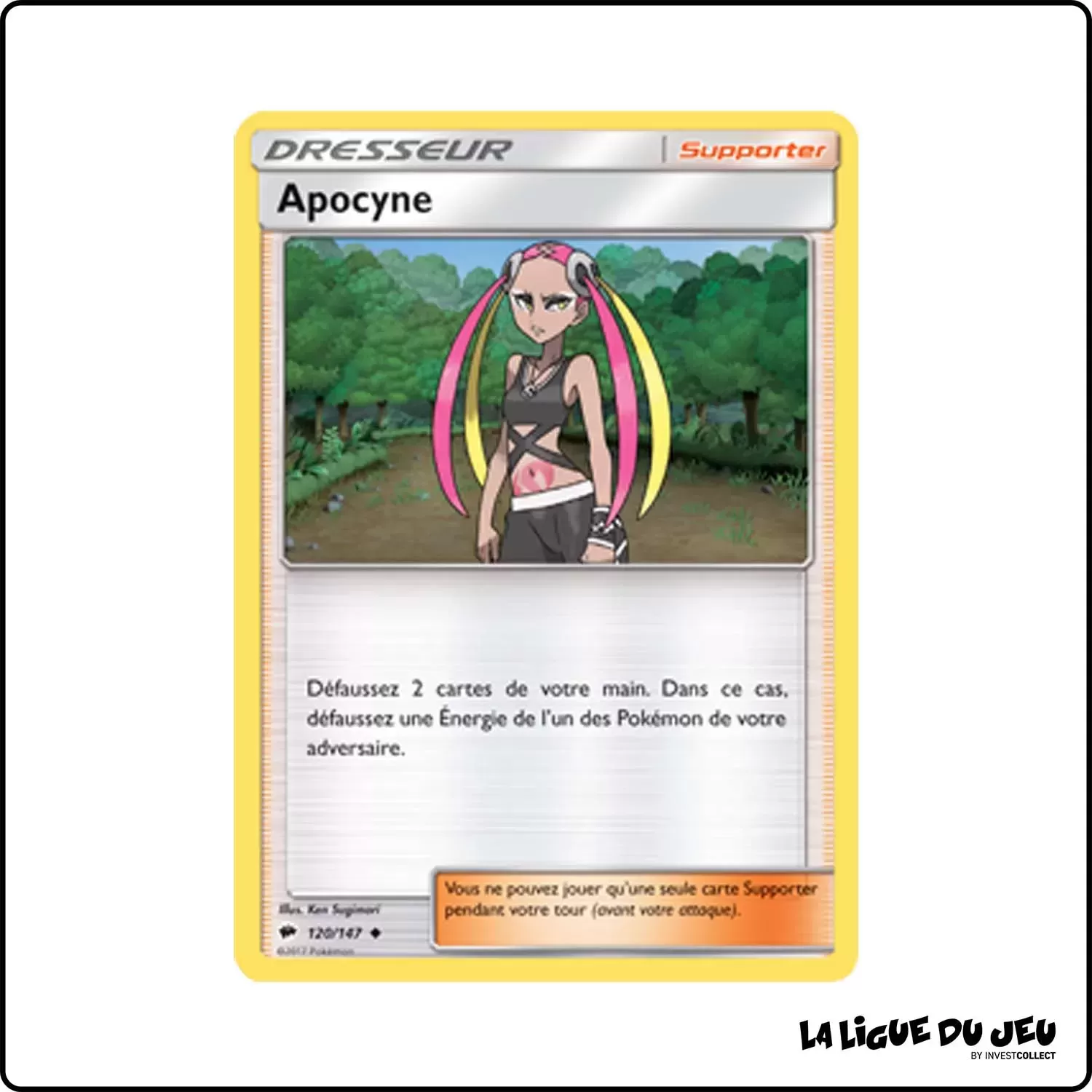 Peu commune - Pokemon - Ombres Ardentes - Apocyne 120/147