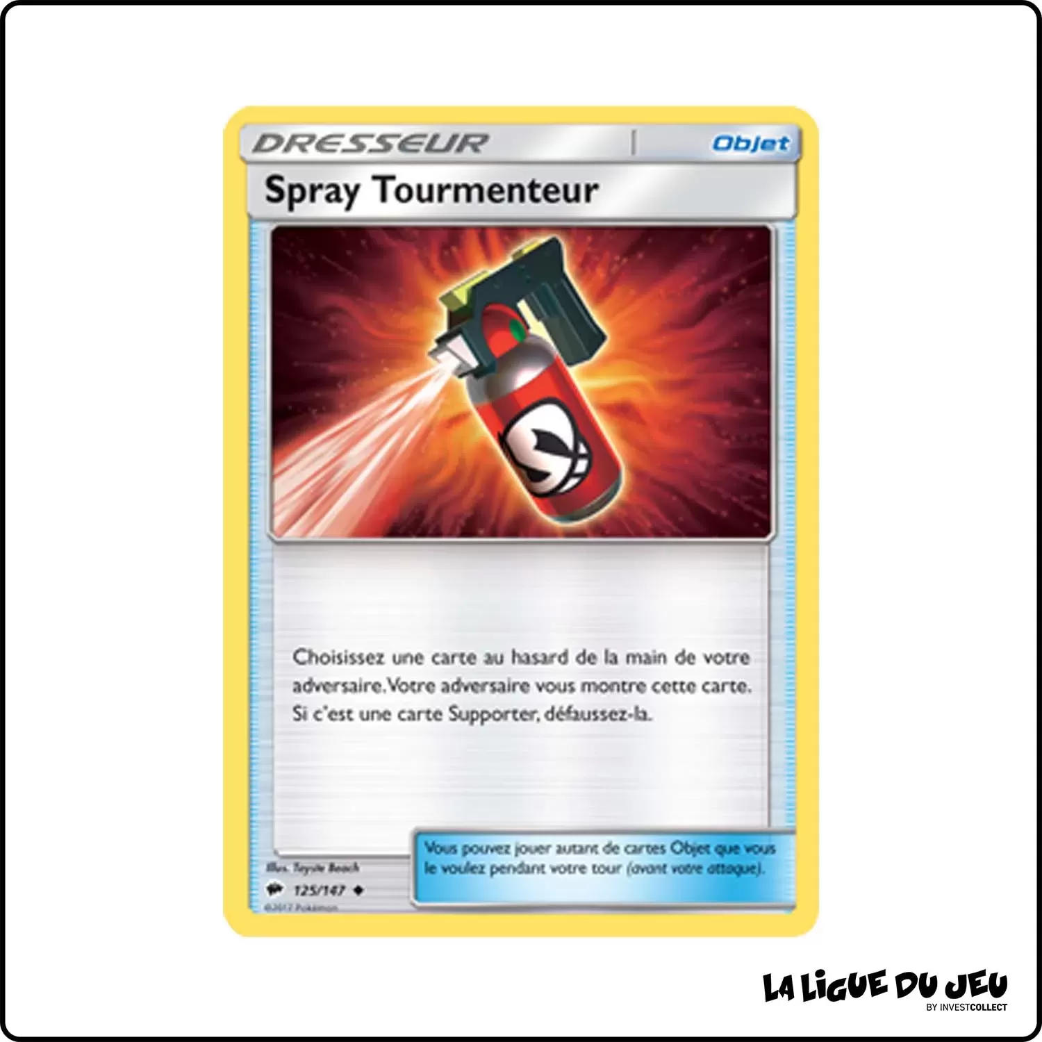 Peu commune - Pokemon - Ombres Ardentes - Spray Tourmenteur 125/147