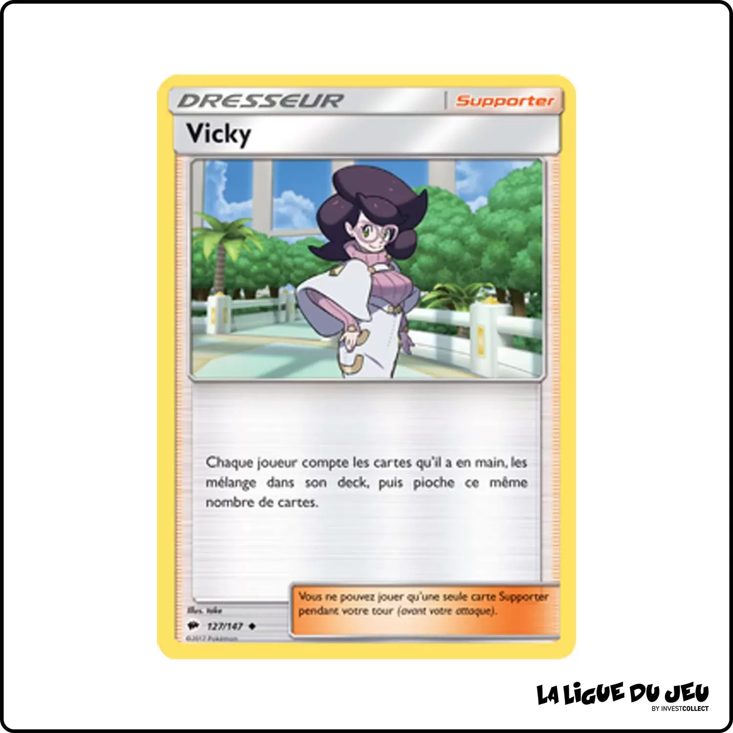 Peu commune - Pokemon - Ombres Ardentes - Vicky 127/147