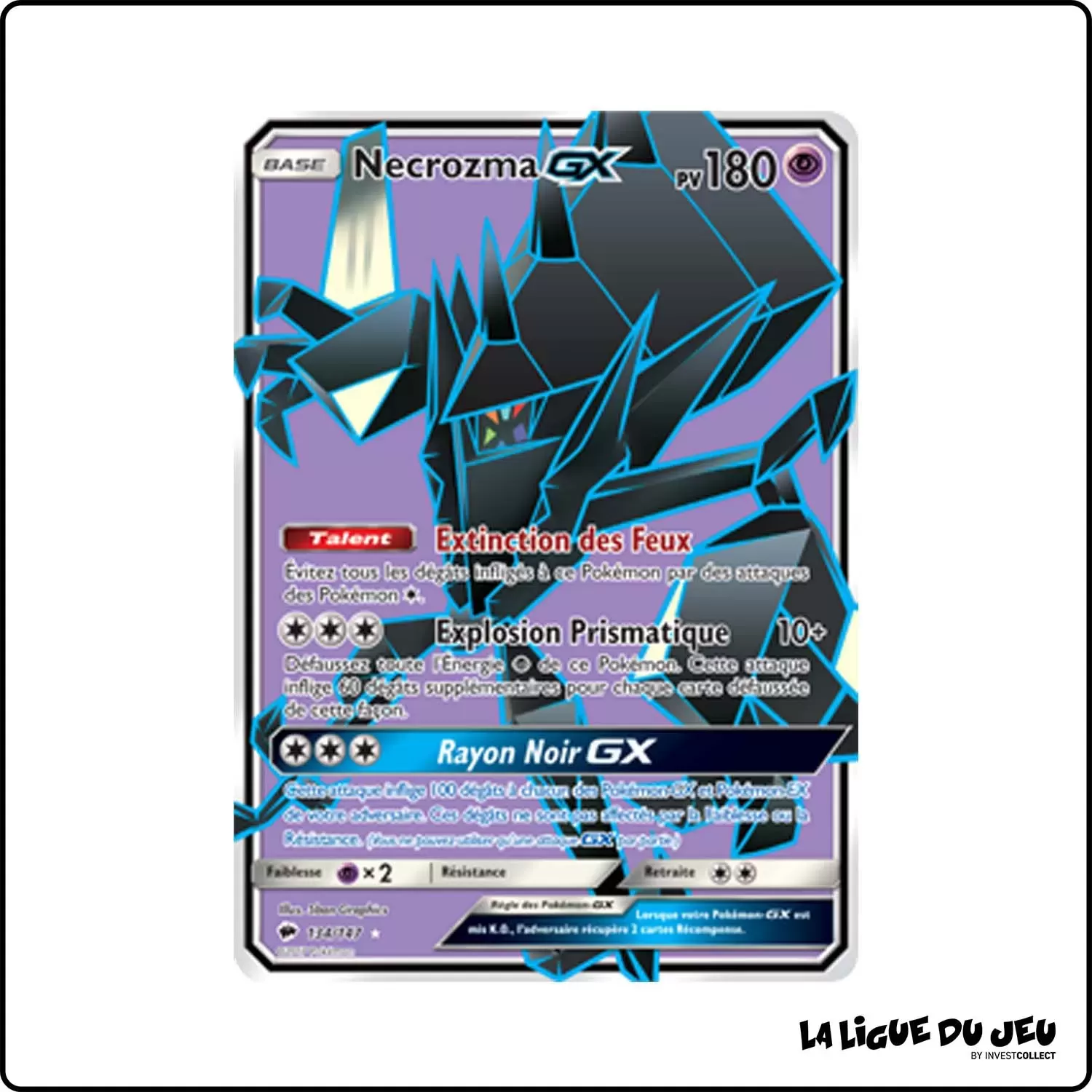 Ultra - Pokemon - Ombres Ardentes - Necrozma-GX 134/147