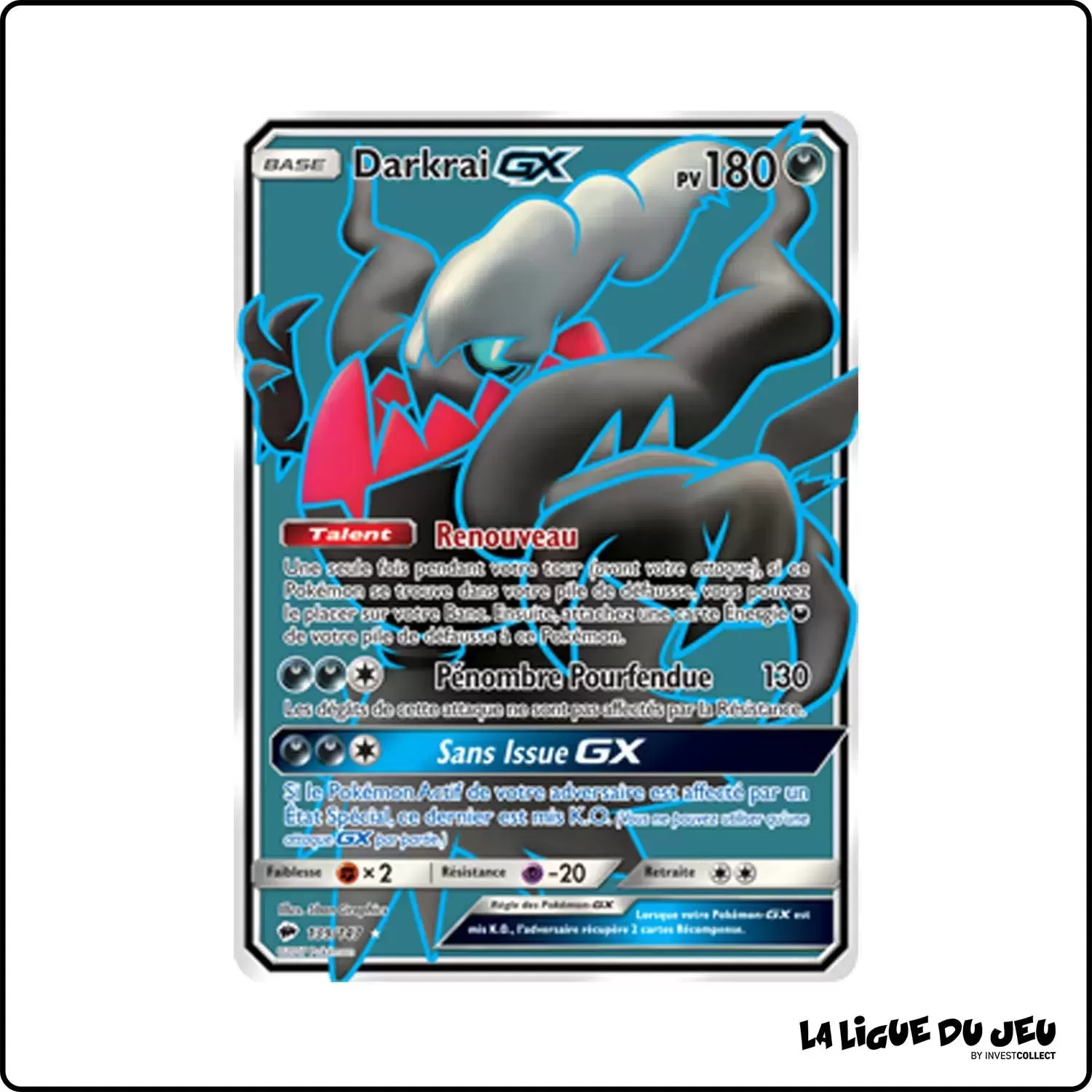 Ultra - Pokemon - Ombres Ardentes - Darkrai-GX 139/147