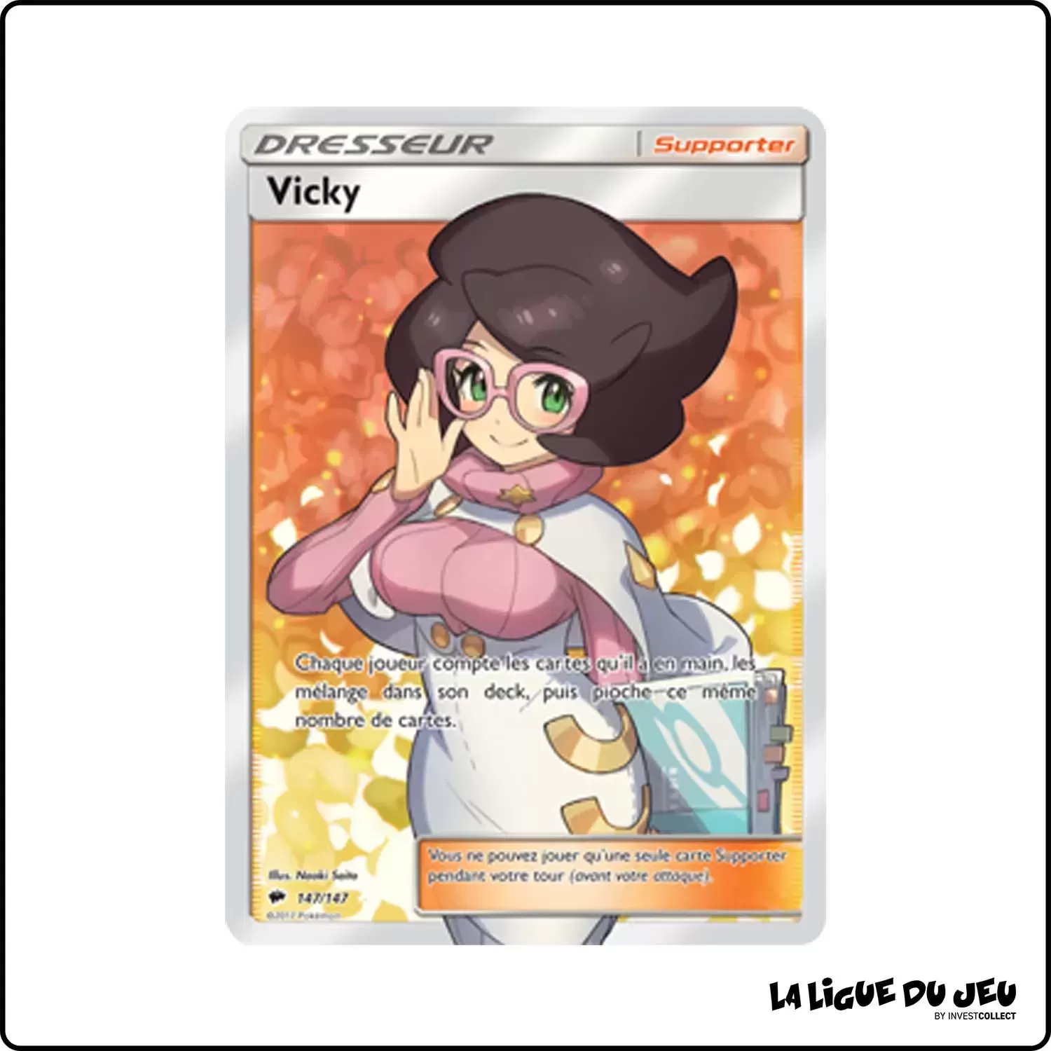 Ultra - Pokemon - Ombres Ardentes - Vicky 147/147