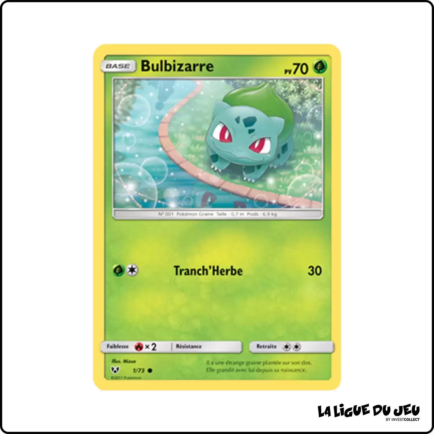 Commune - Pokemon - Légendes Brillantes - Bulbizarre 1/73