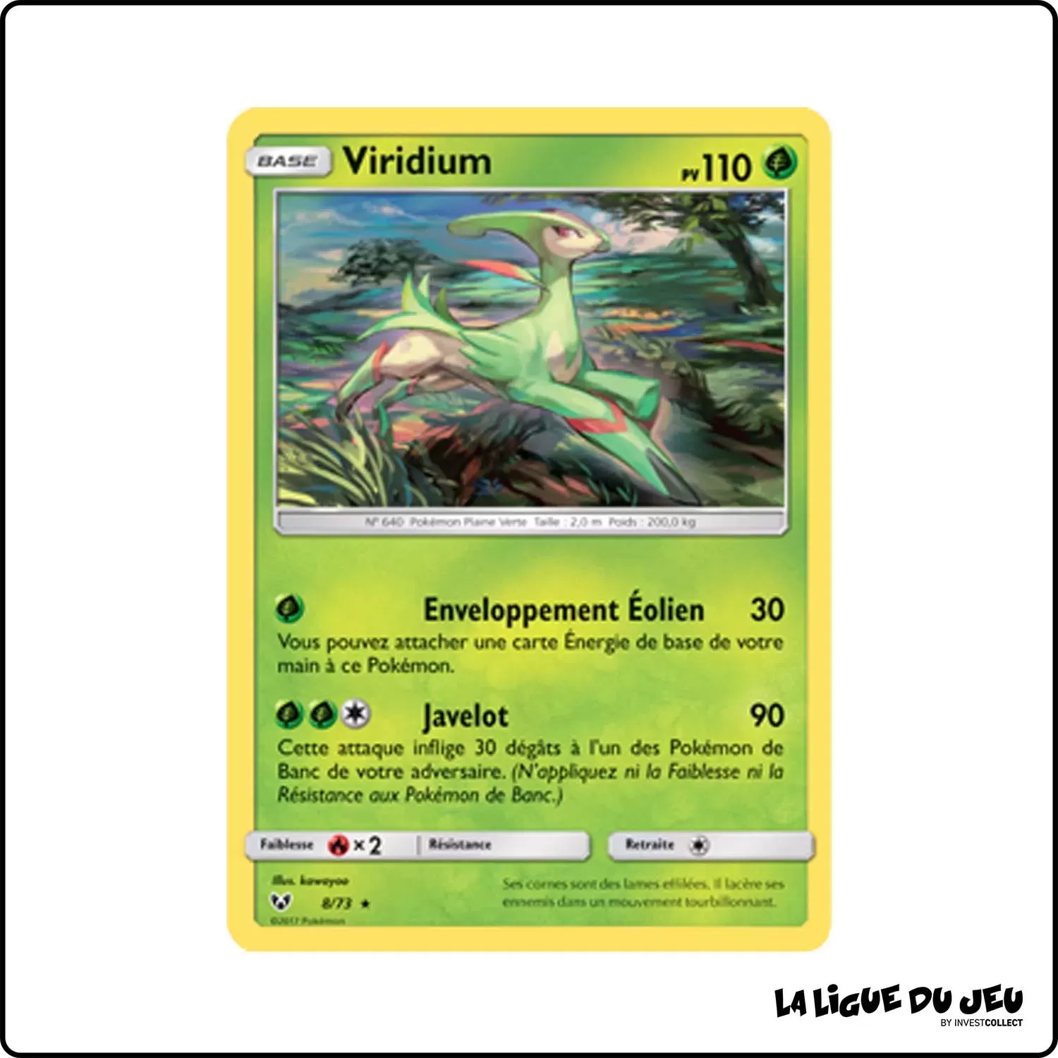 Holo - Pokemon - Légendes Brillantes - Viridium 8/73