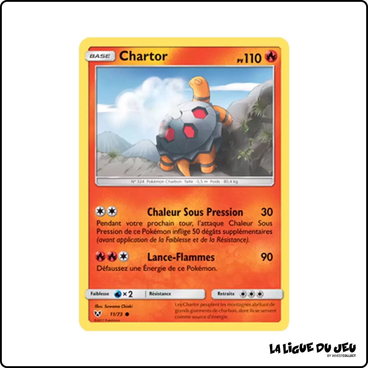 Commune - Pokemon - Légendes Brillantes - Chartor 11/73