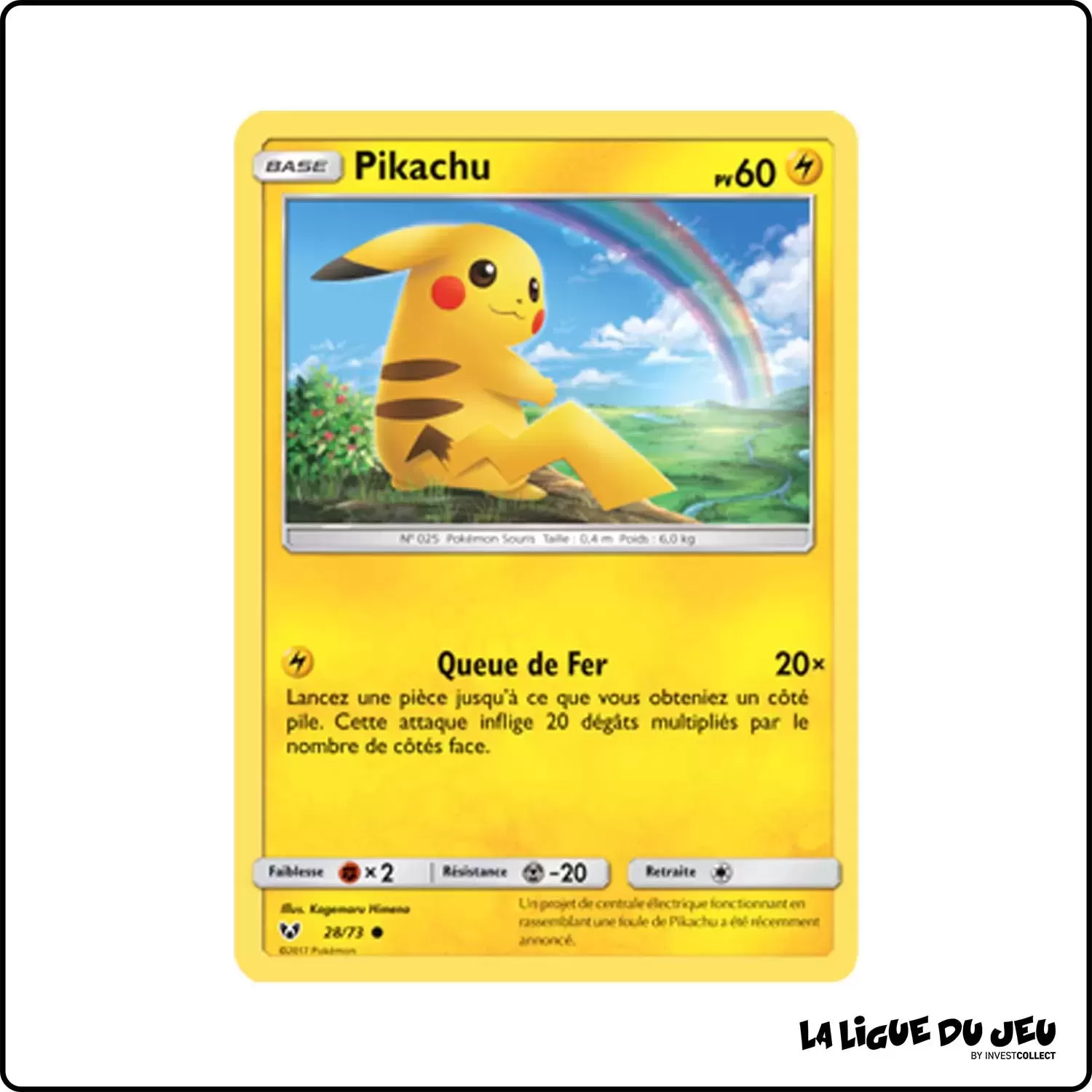 Commune - Pokemon - Légendes Brillantes - Pikachu 28/73