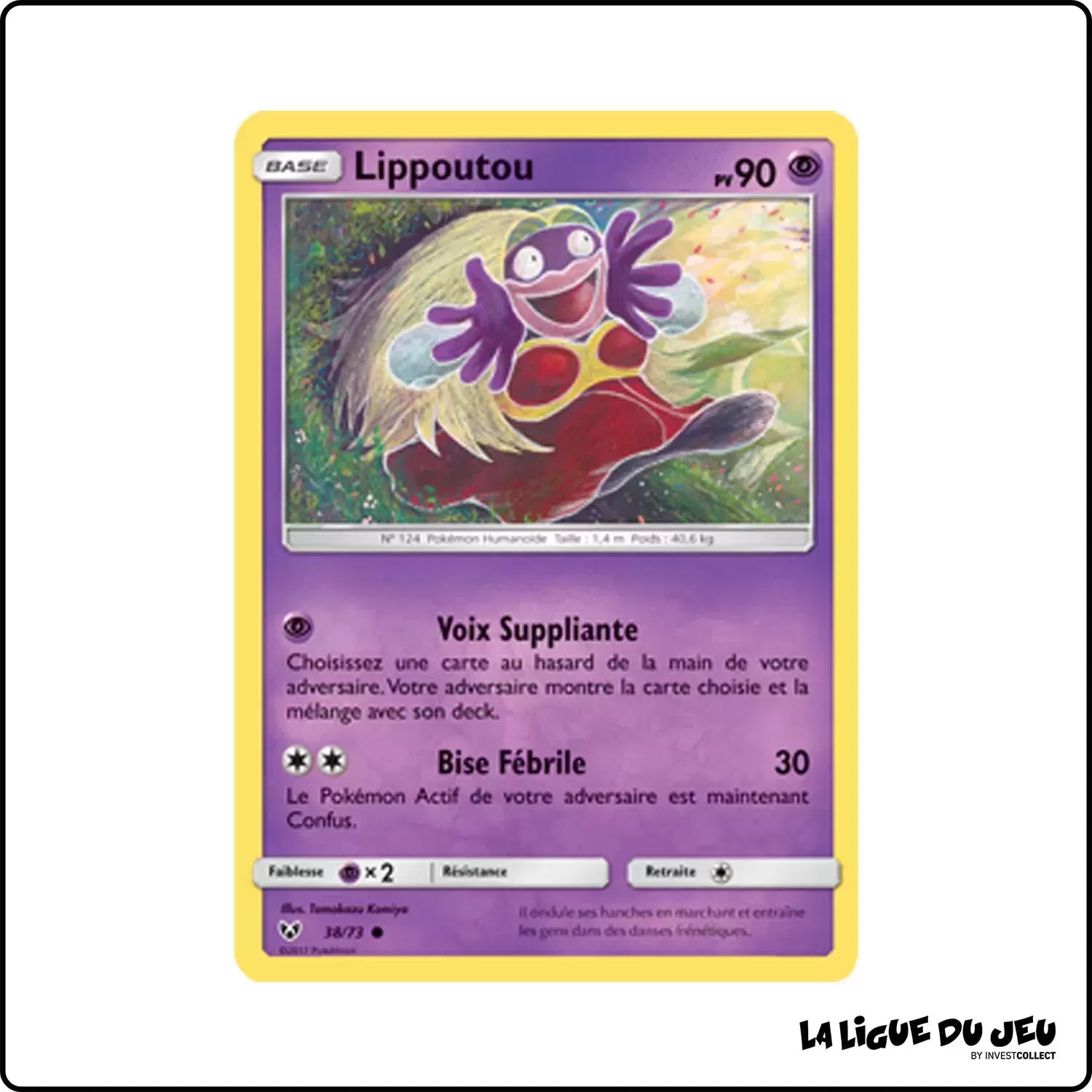 Commune - Pokemon - Légendes Brillantes - Lippoutou 38/73