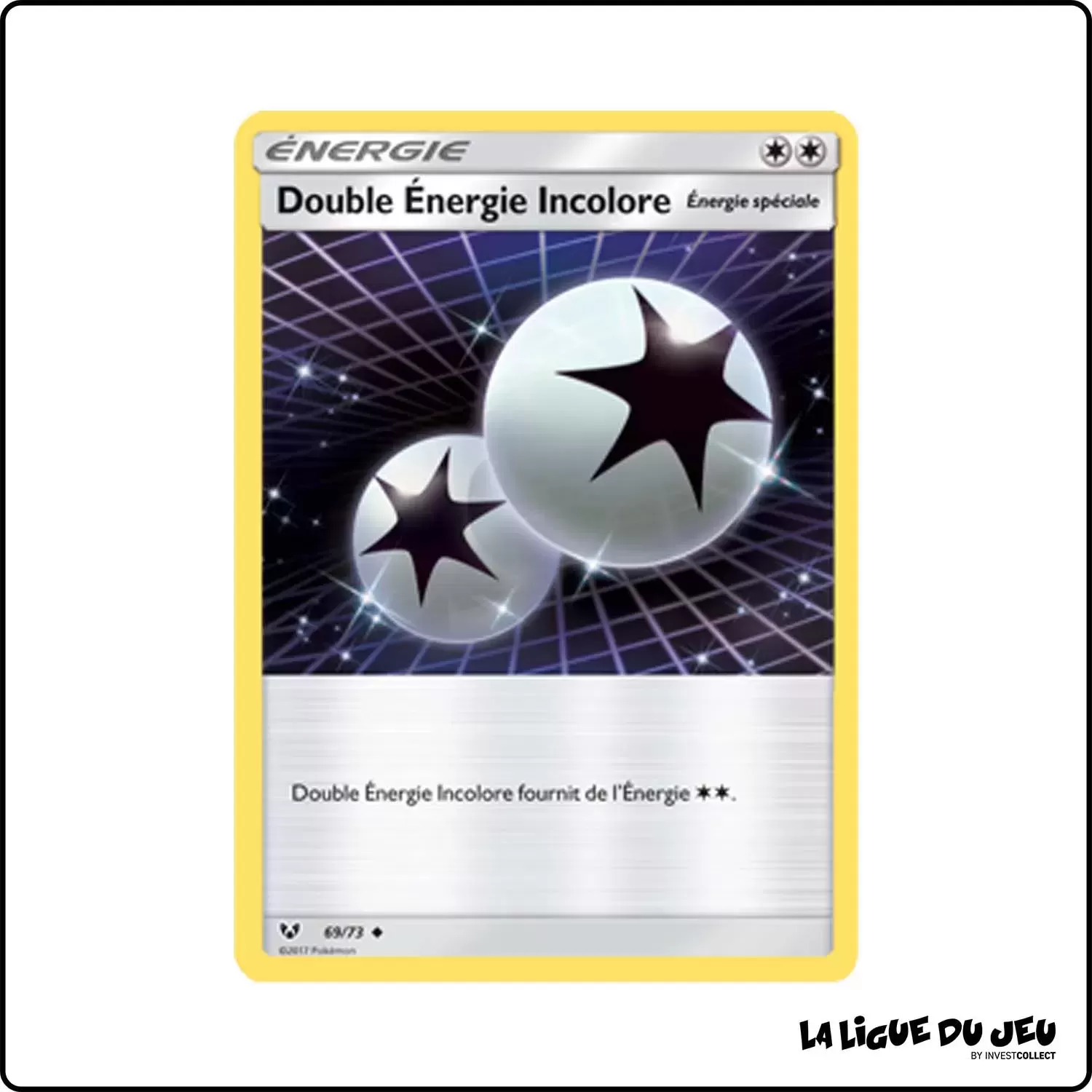 Peu commune - Pokemon - Légendes Brillantes - Double Énergie Incolore 69/73