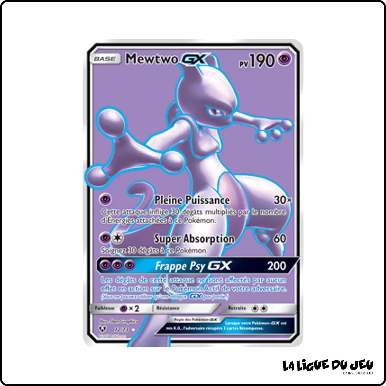 Ultra - Pokemon - Légendes Brillantes - Mewtwo-GX 72/73