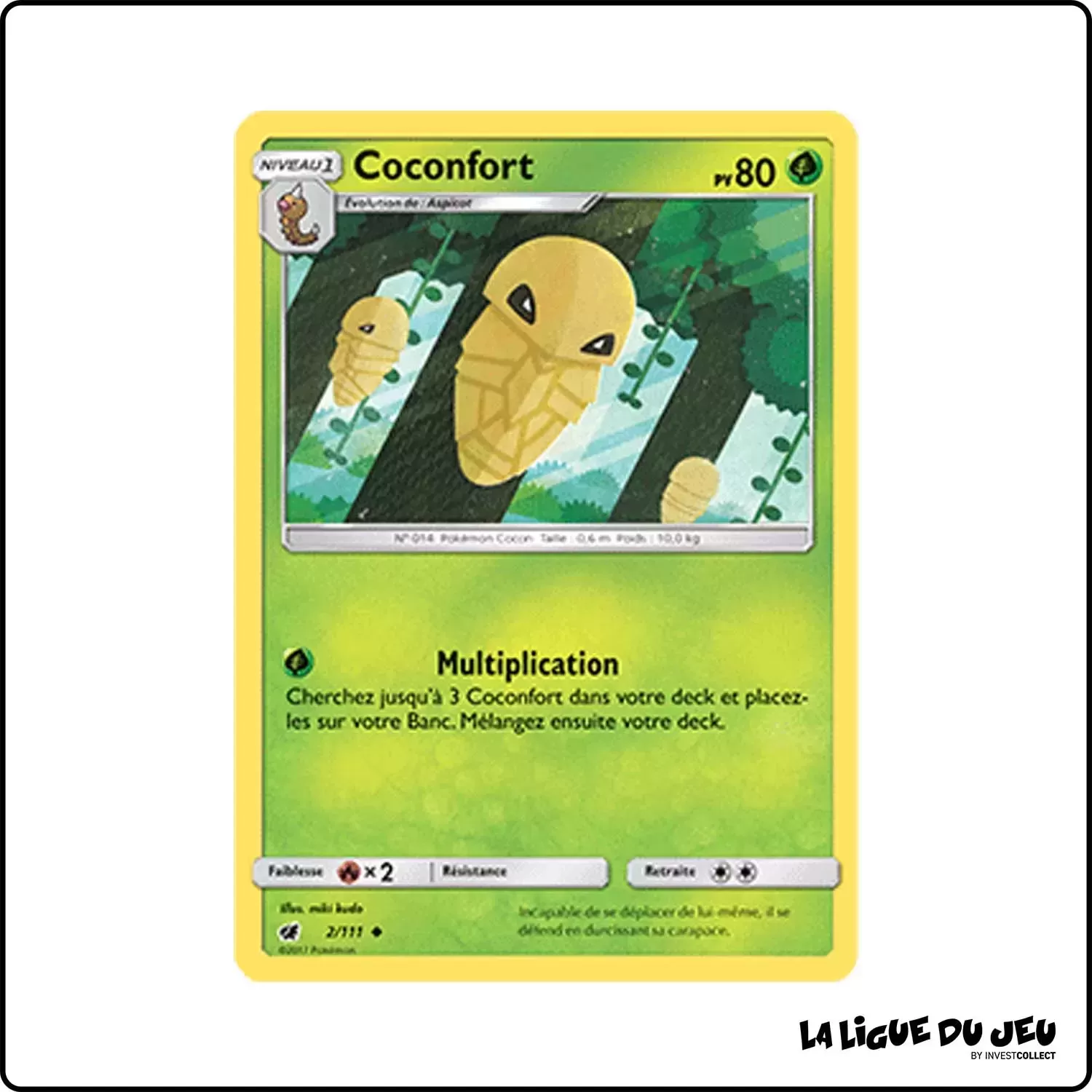 Peu commune - Pokemon - Invasion Carmin - Coconfort 2/111