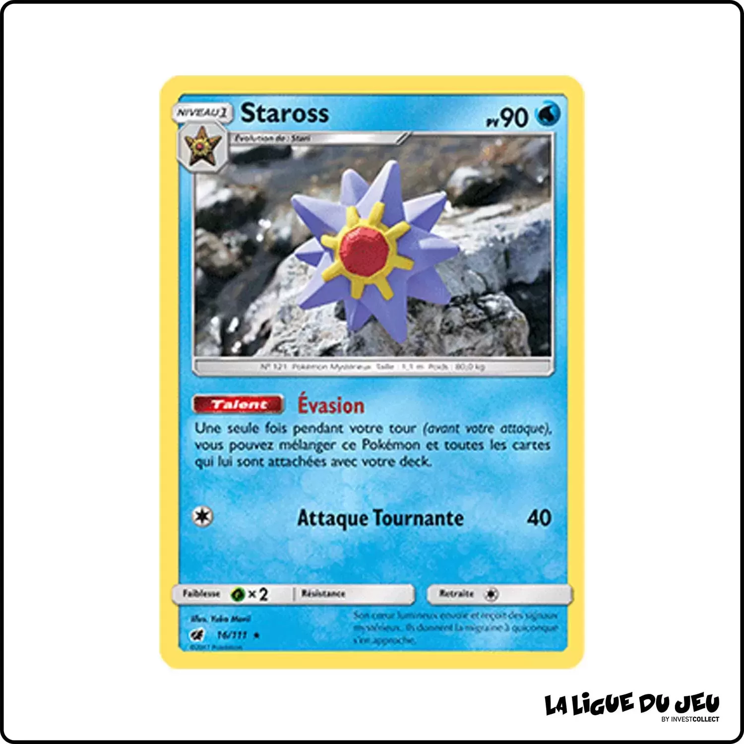 Rare - Pokemon - Invasion Carmin - Staross 16/111