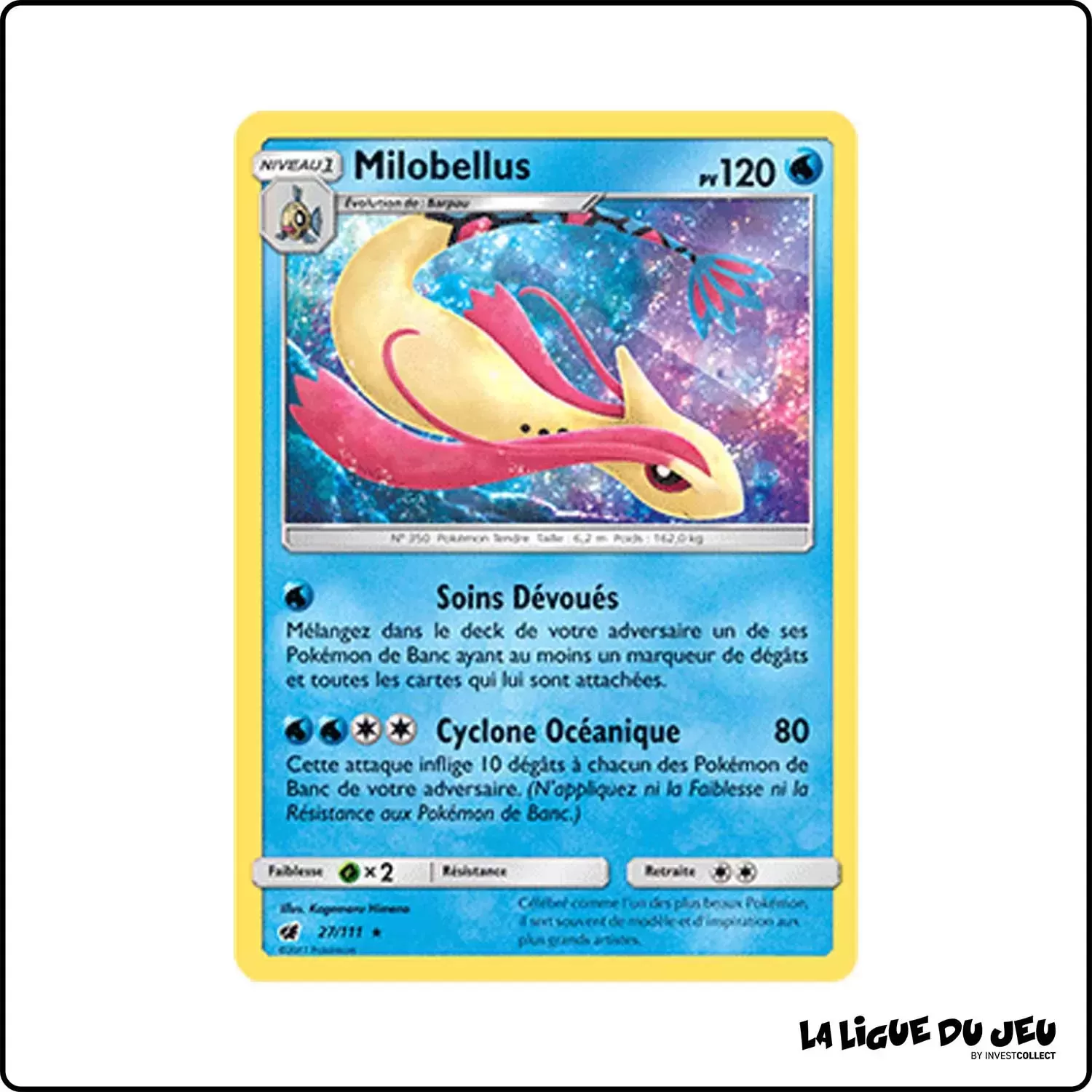 Holo - Pokemon - Invasion Carmin - Milobellus 27/111