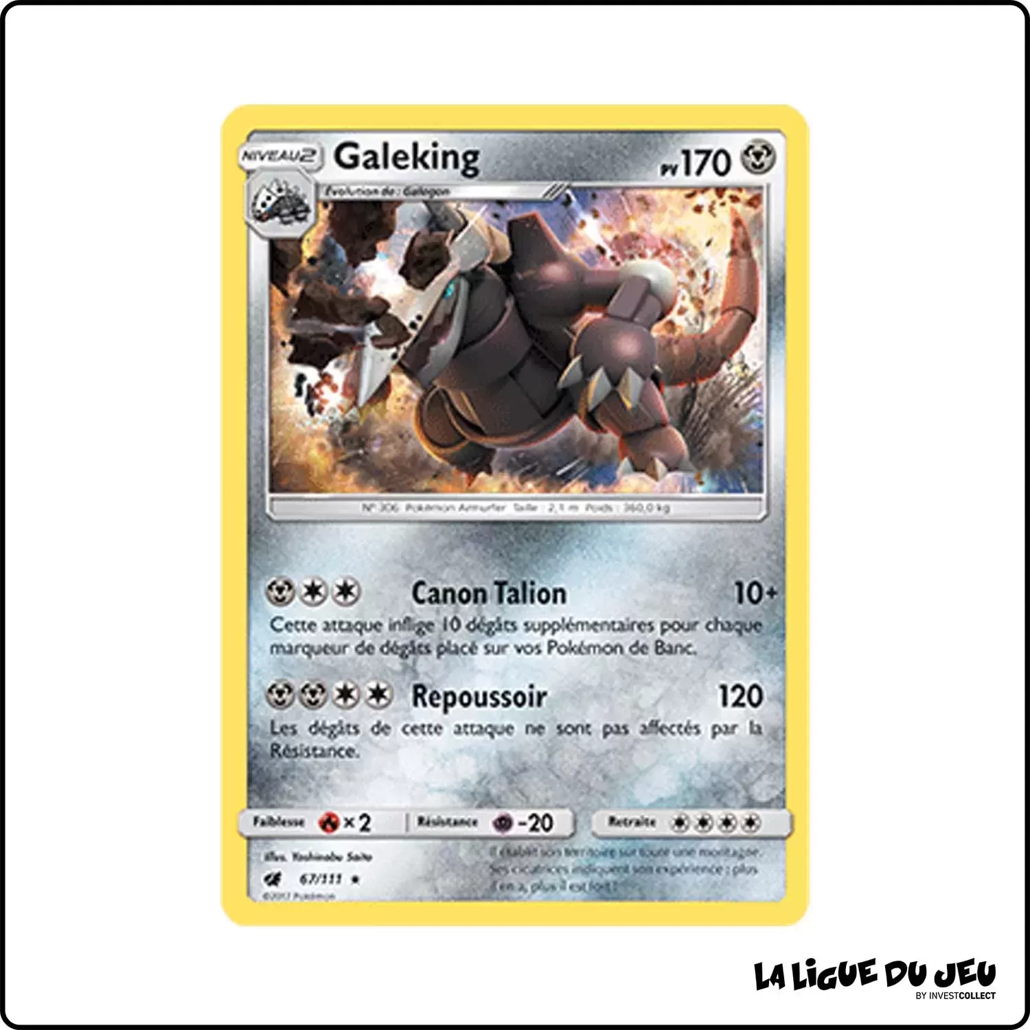 Holo - Pokemon - Invasion Carmin - Galeking 67/111