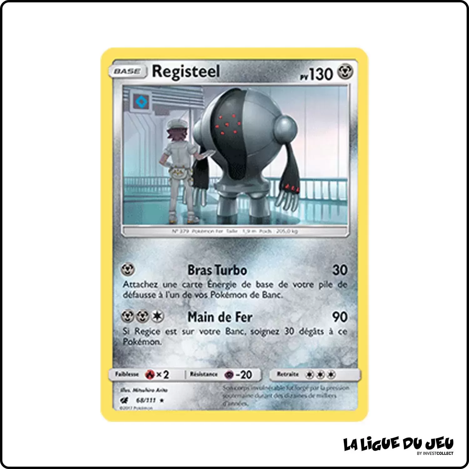 Rare - Pokemon - Invasion Carmin - Registeel 68/111