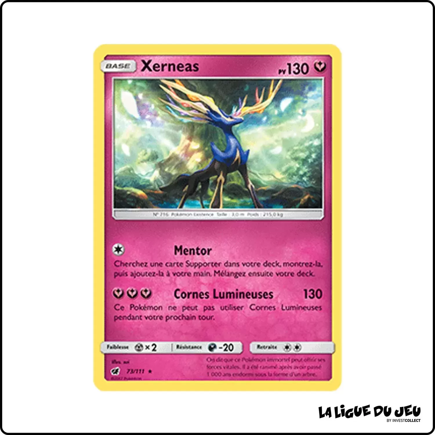 Holo - Pokemon - Invasion Carmin - Xerneas 73/111