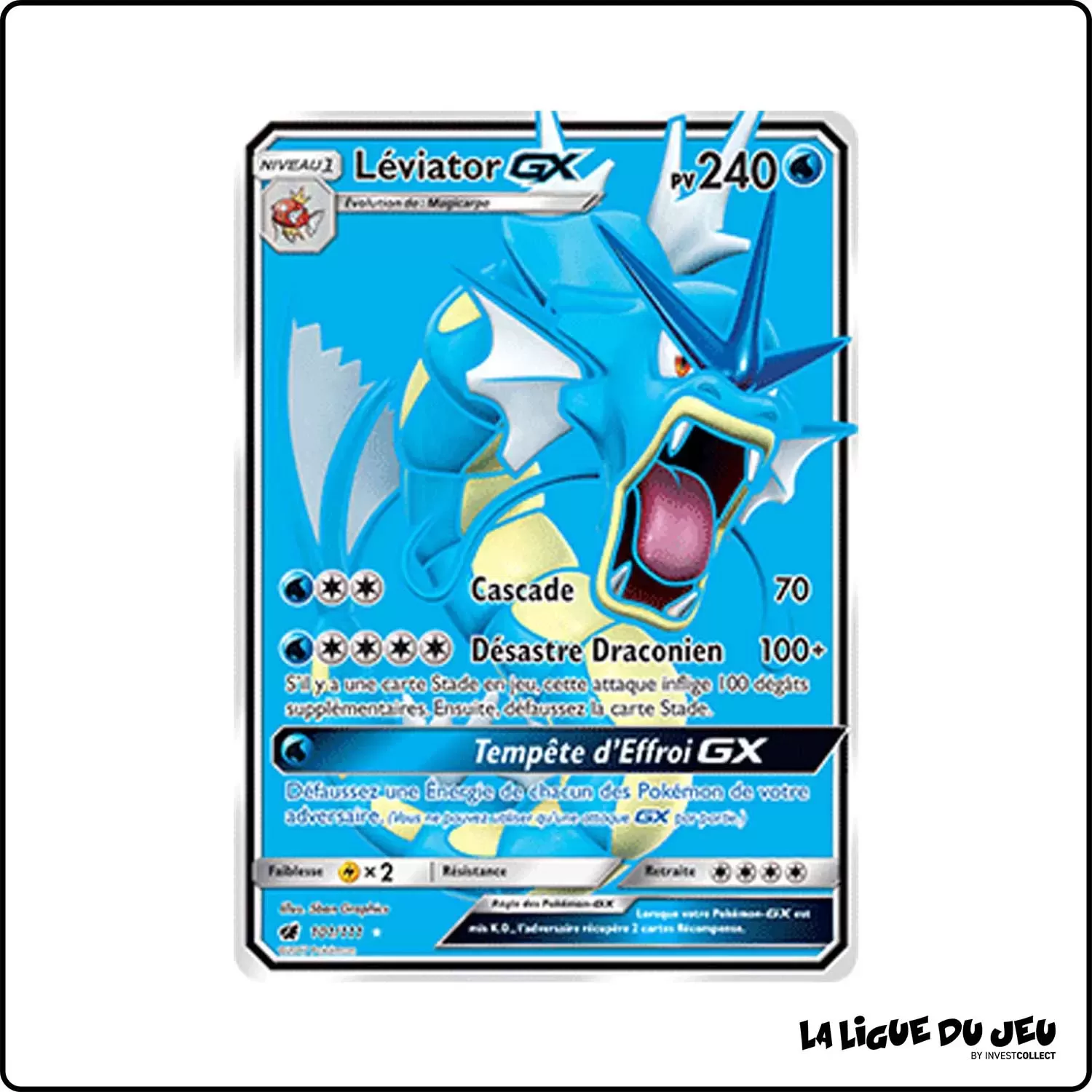 Ultra - Pokemon - Invasion Carmin - Léviator-GX 101/111