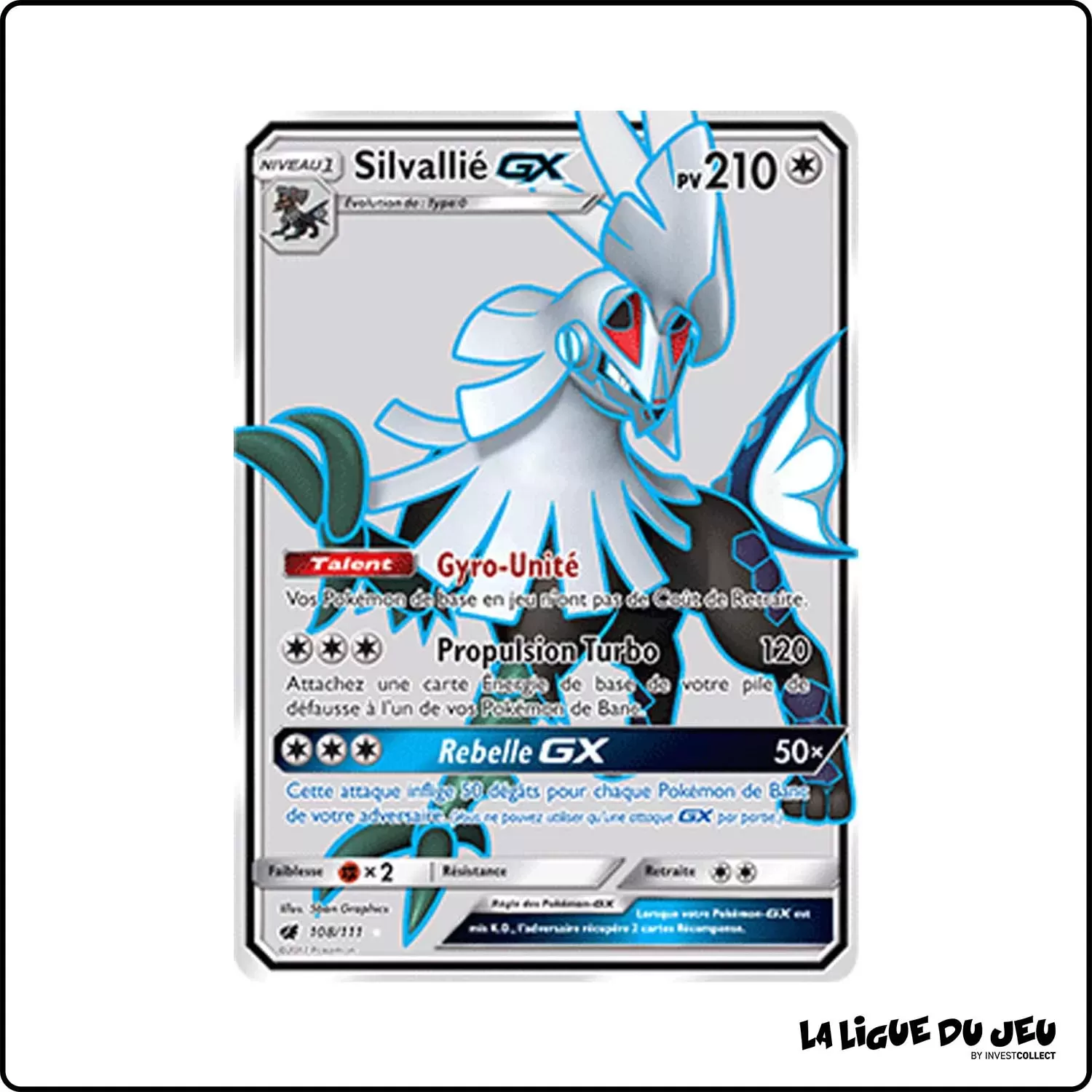 Ultra - Pokemon - Invasion Carmin - Silvallié-GX 108/111