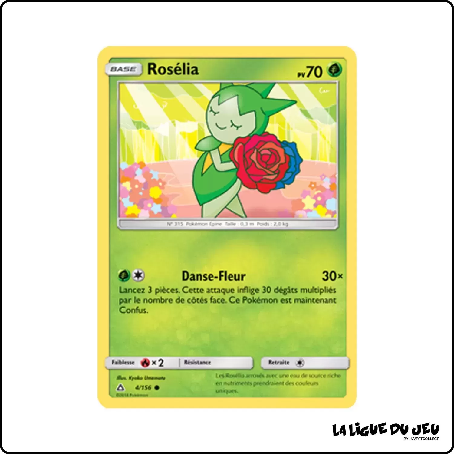 Commune - Pokemon - Ultra-Prisme - Rosélia 4/156