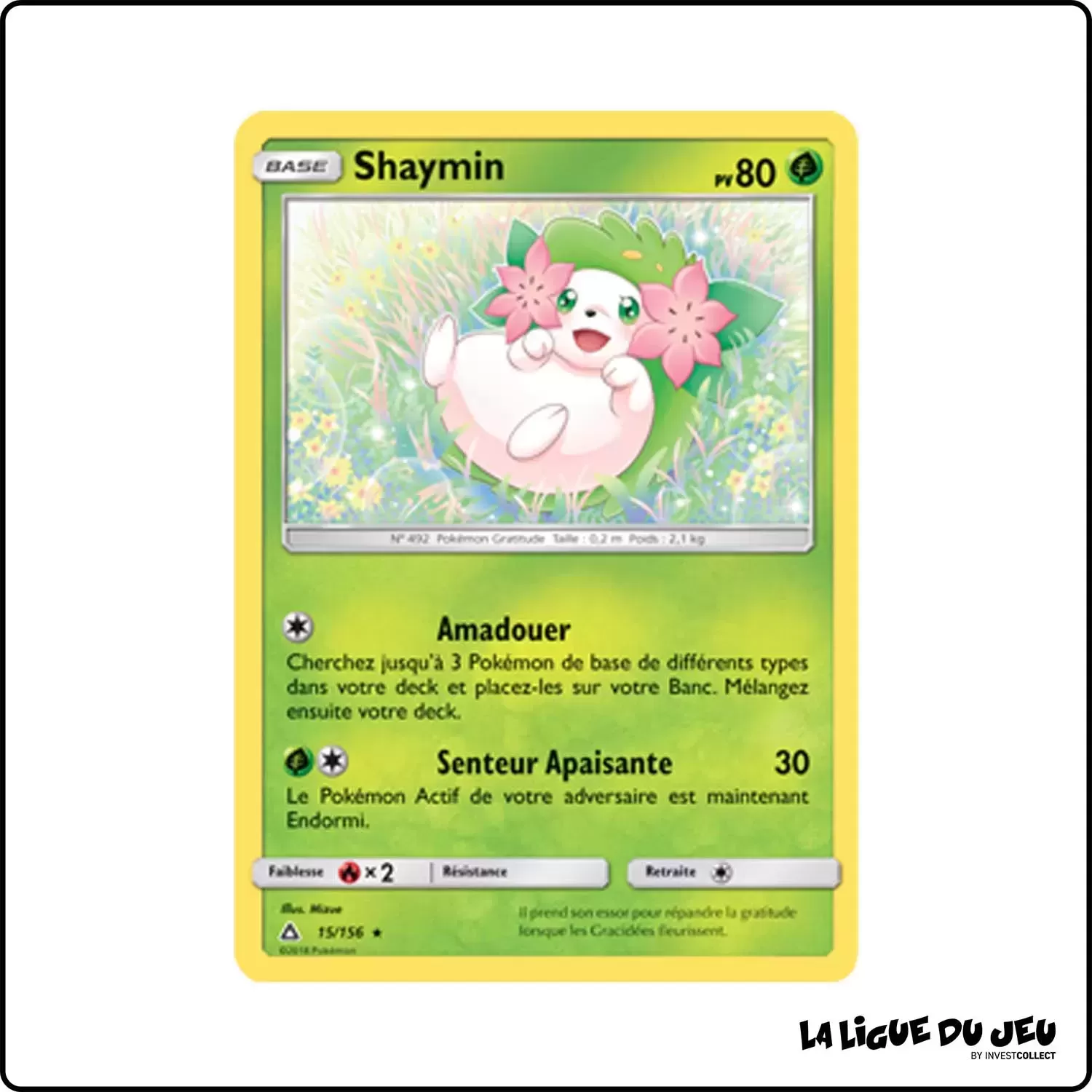 Holo - Pokemon - Ultra-Prisme - Shaymin 15/156