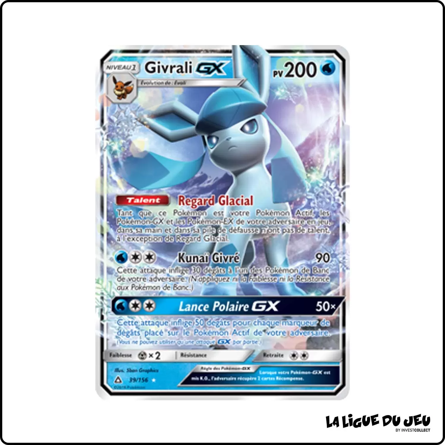 Ultra - Pokemon - Ultra-Prisme - Givrali-GX 39/156