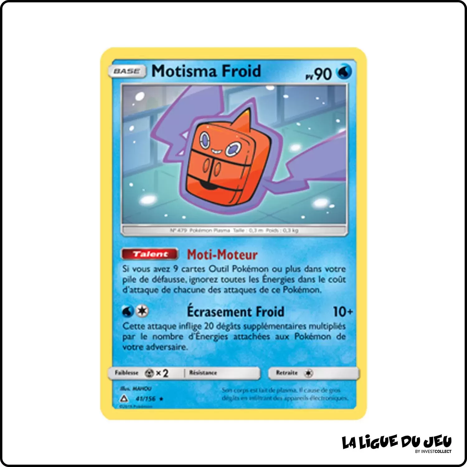 Rare - Pokemon - Ultra-Prisme - Motisma Froid 41/156