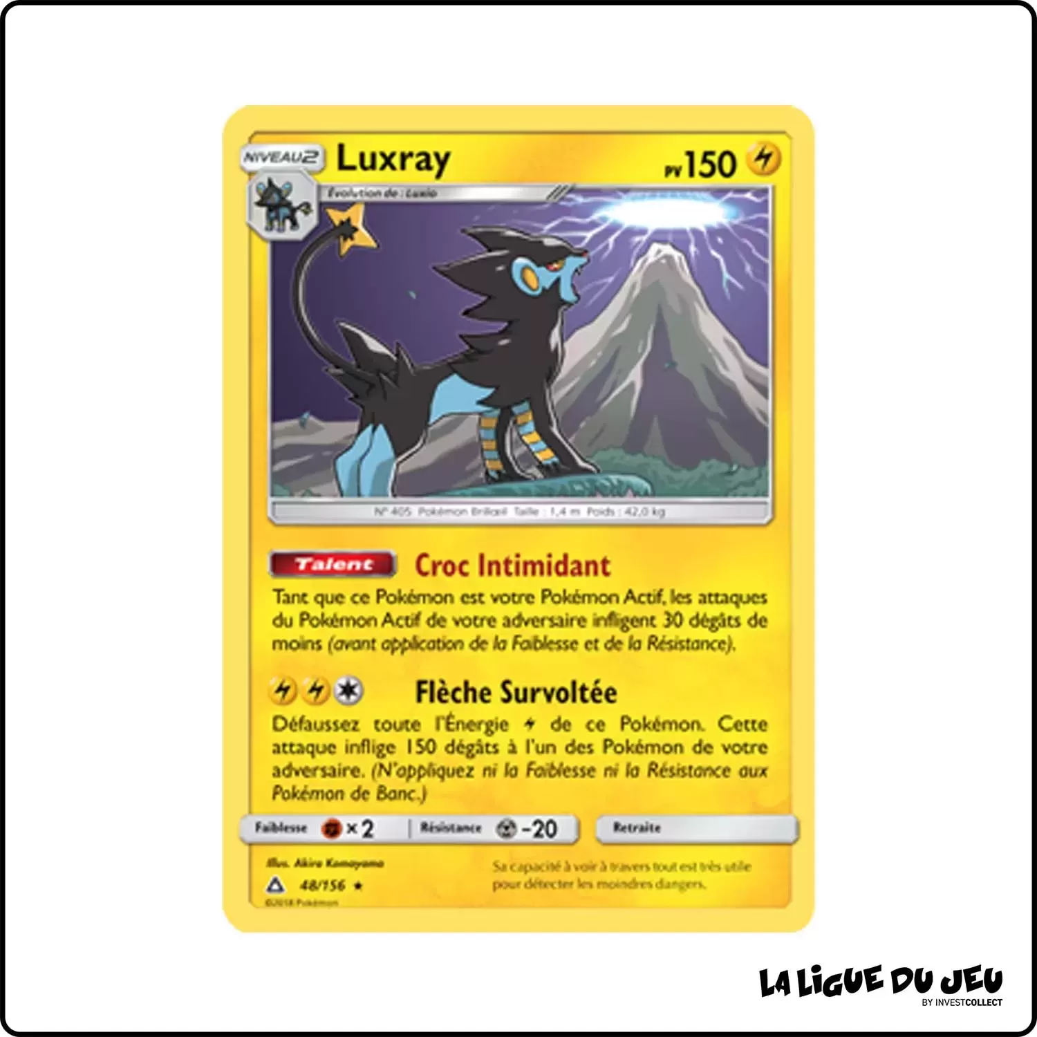 Holo - Pokemon - Ultra-Prisme - Luxray 48/156