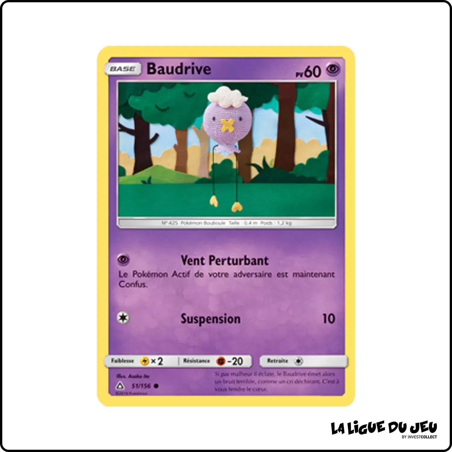 Commune - Pokemon - Ultra-Prisme - Baudrive 51/156