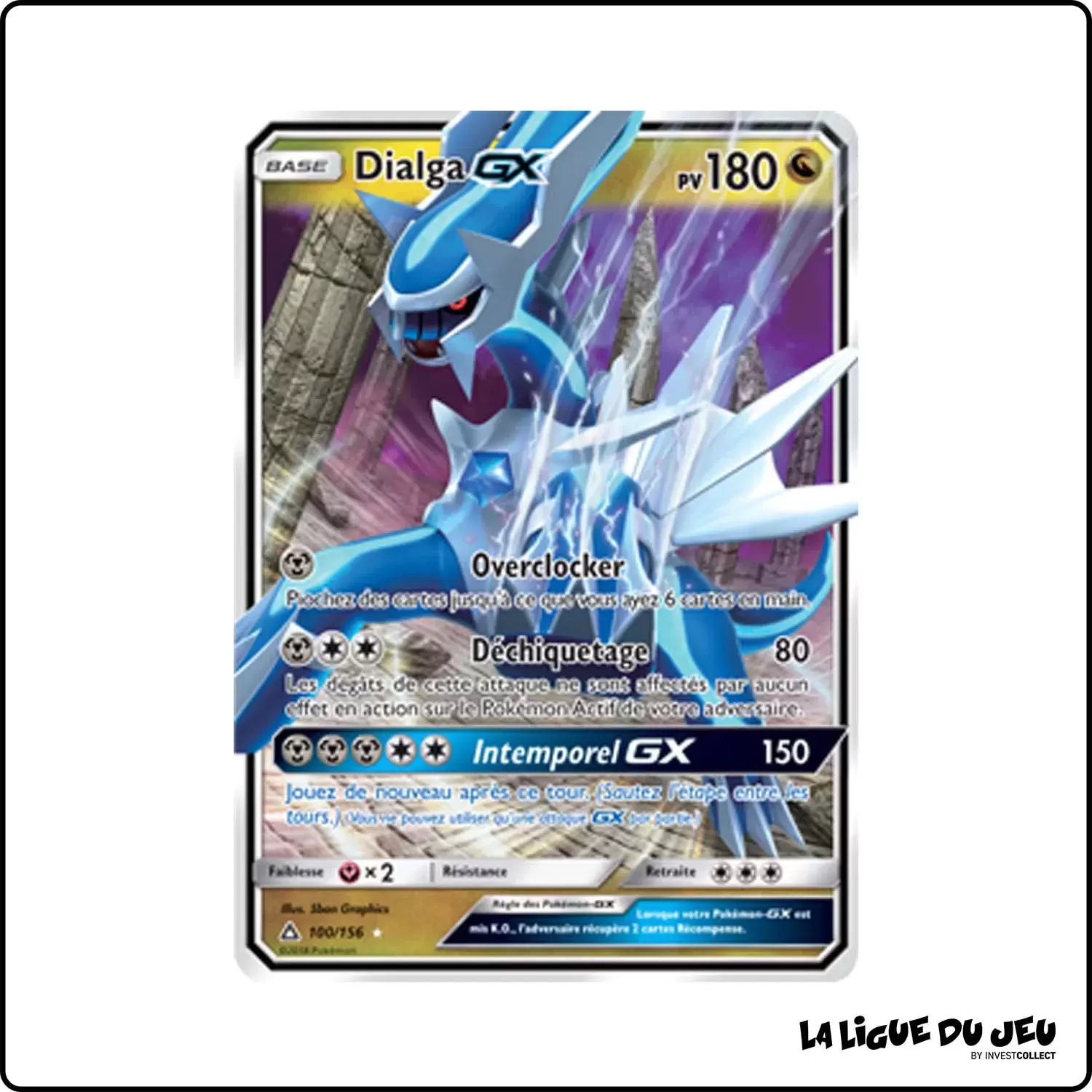 Ultra - Pokemon - Ultra-Prisme - Dialga-GX 100/156