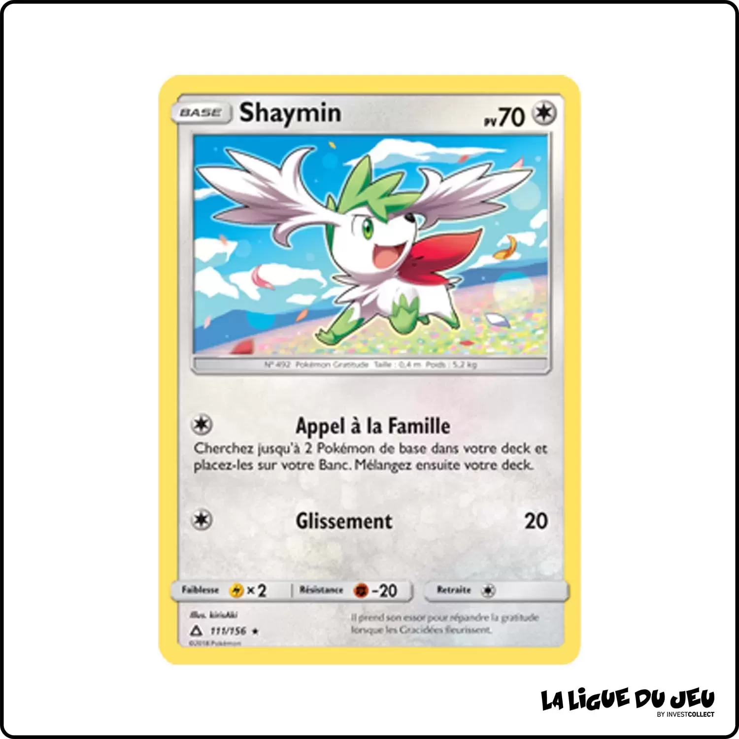 Rare - Pokemon - Ultra-Prisme - Shaymin 111/156