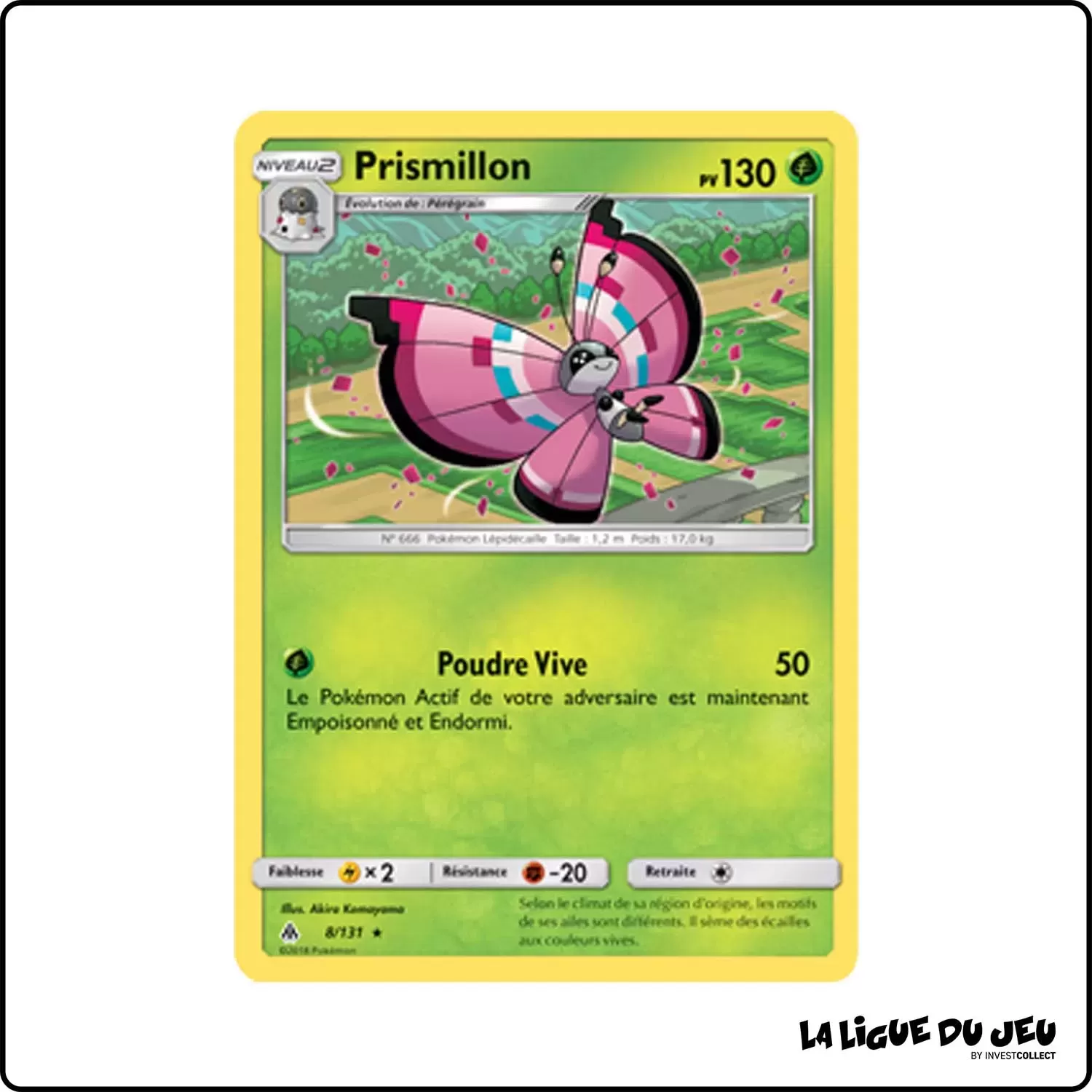 Rare - Pokemon - Lumière Interdite - Prismillon 8/131