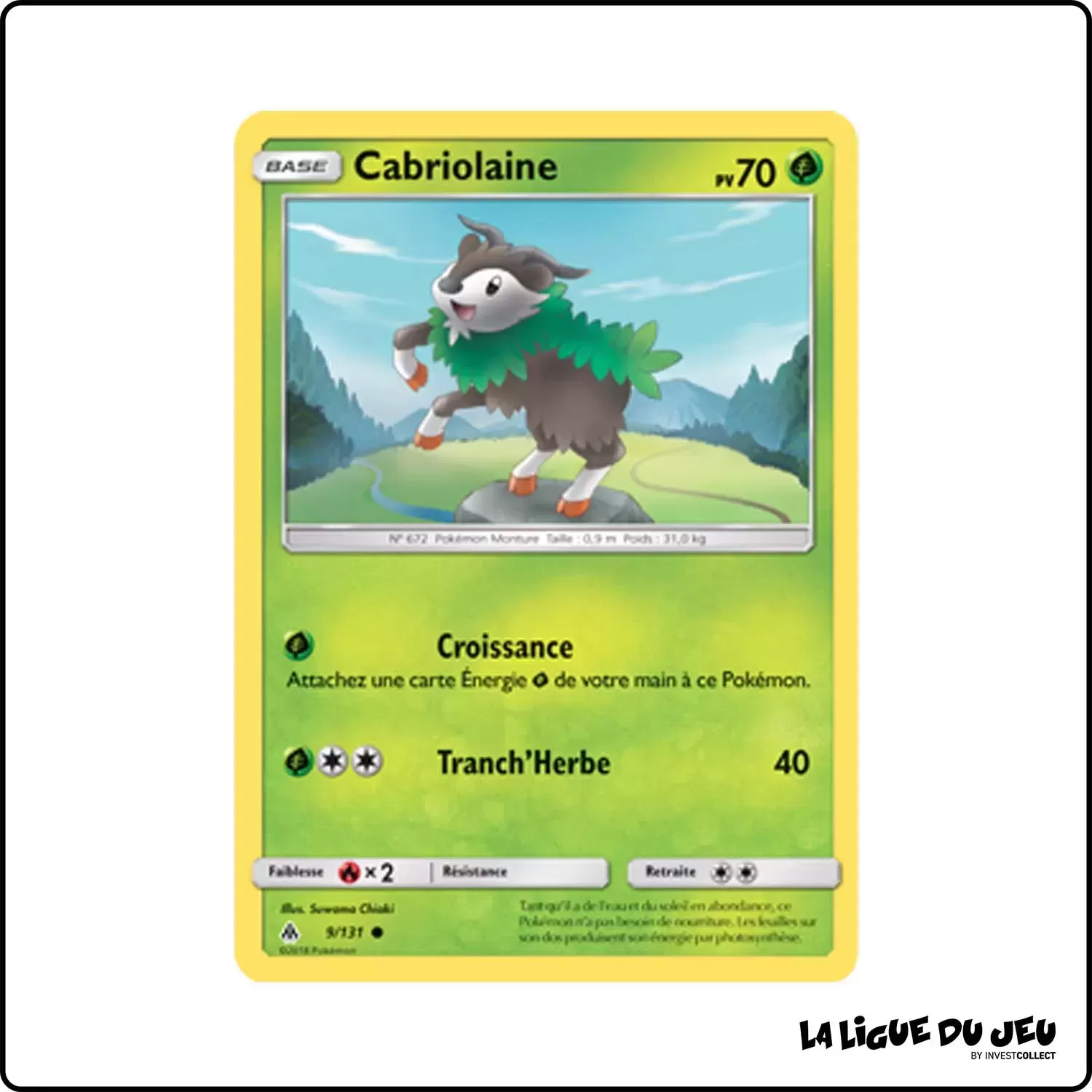 Commune - Pokemon - Lumière Interdite - Cabriolaine 9/131