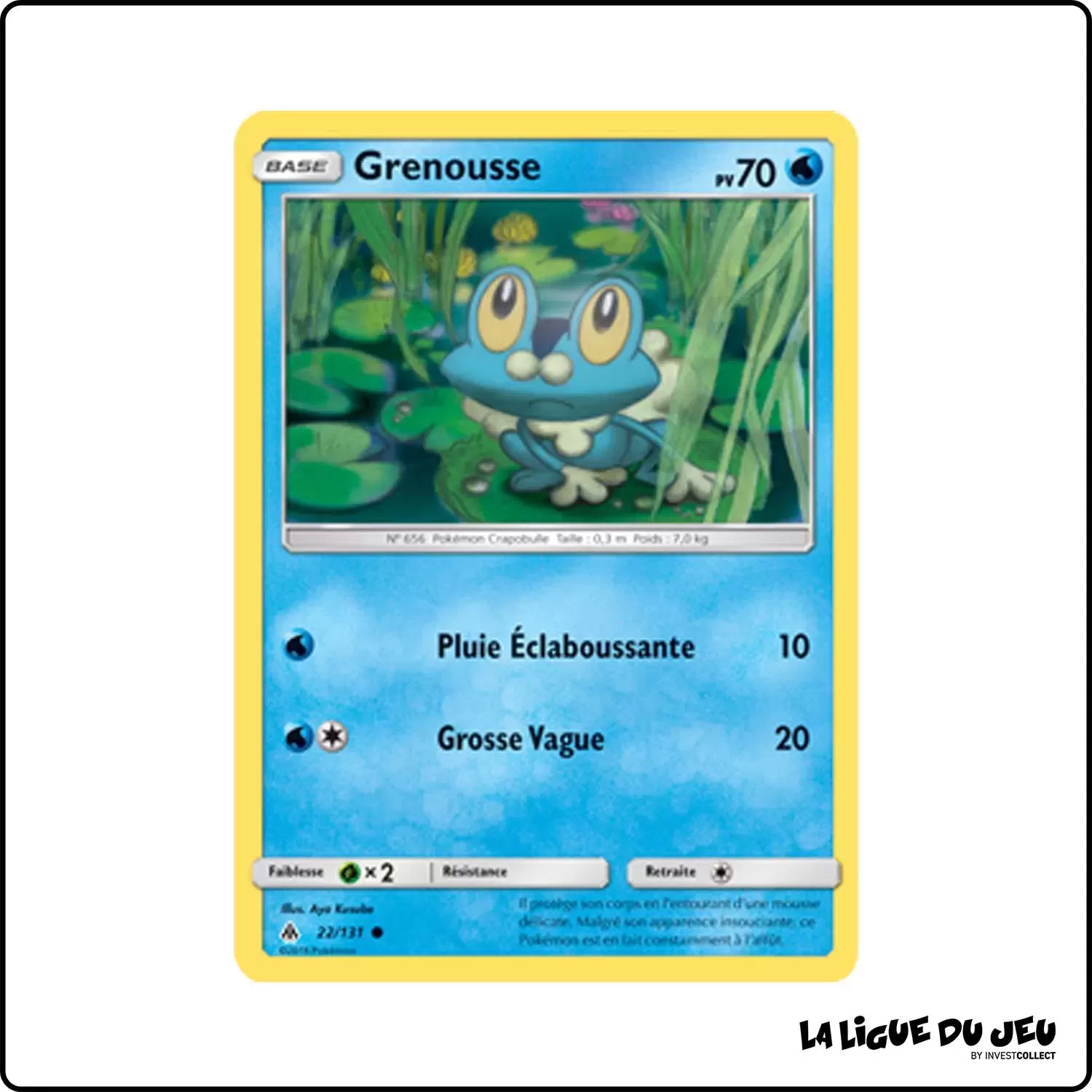 Commune - Pokemon - Lumière Interdite - Grenousse 22/131