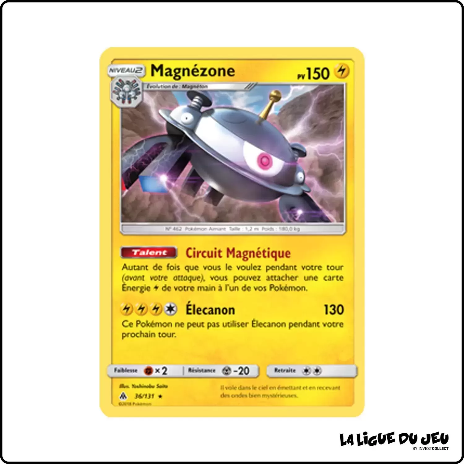 Holo - Pokemon - Lumière Interdite - Magnézone 36/131