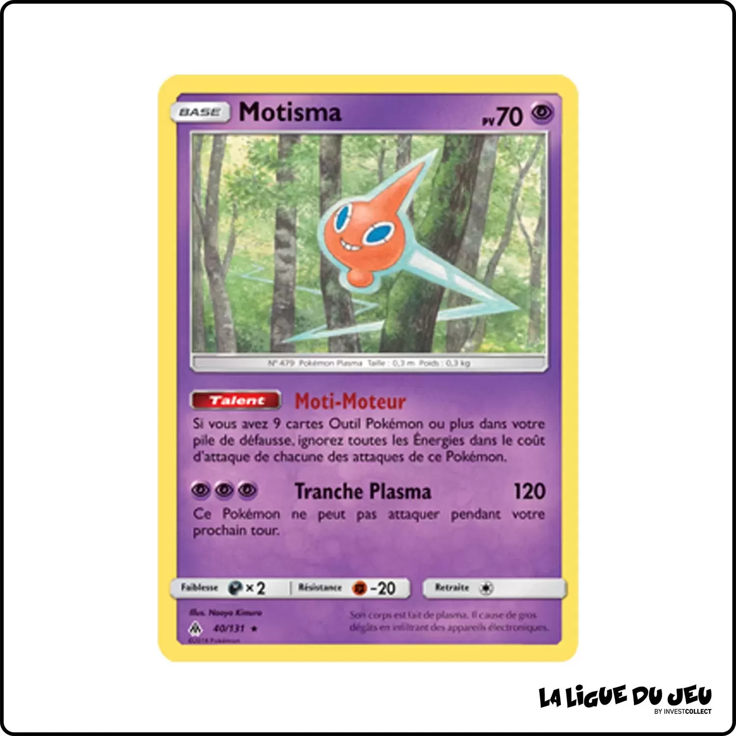 Rare - Pokemon - Lumière Interdite - Motisma 40/131