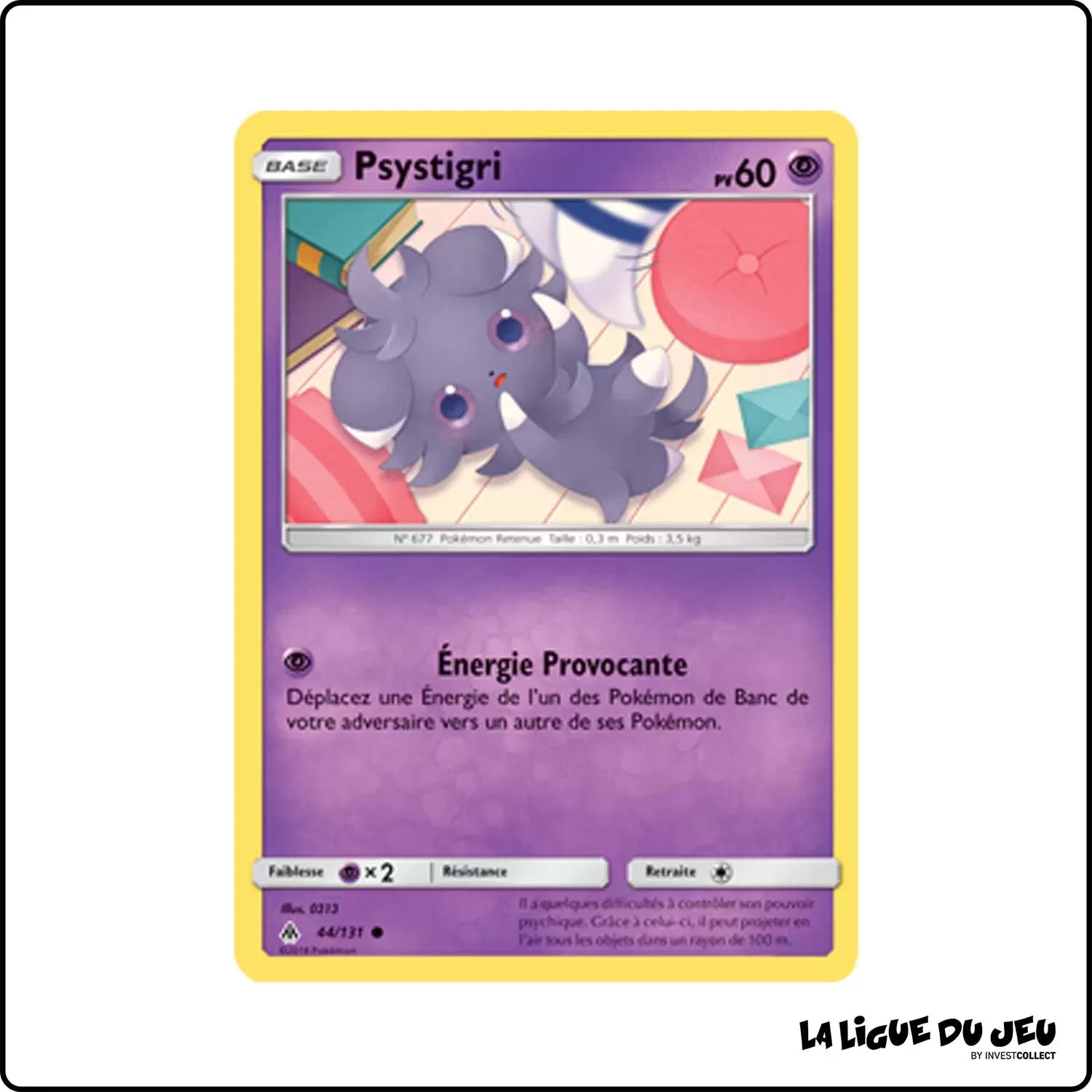 Commune - Pokemon - Lumière Interdite - Psystigri 44/131