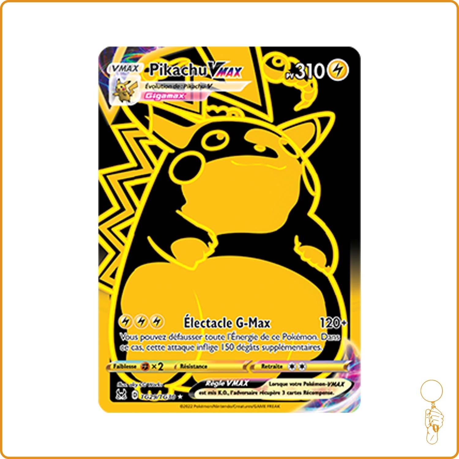 Ultra - Pokemon - Origine Perdue - Pikachu VMAX TG29/TG30