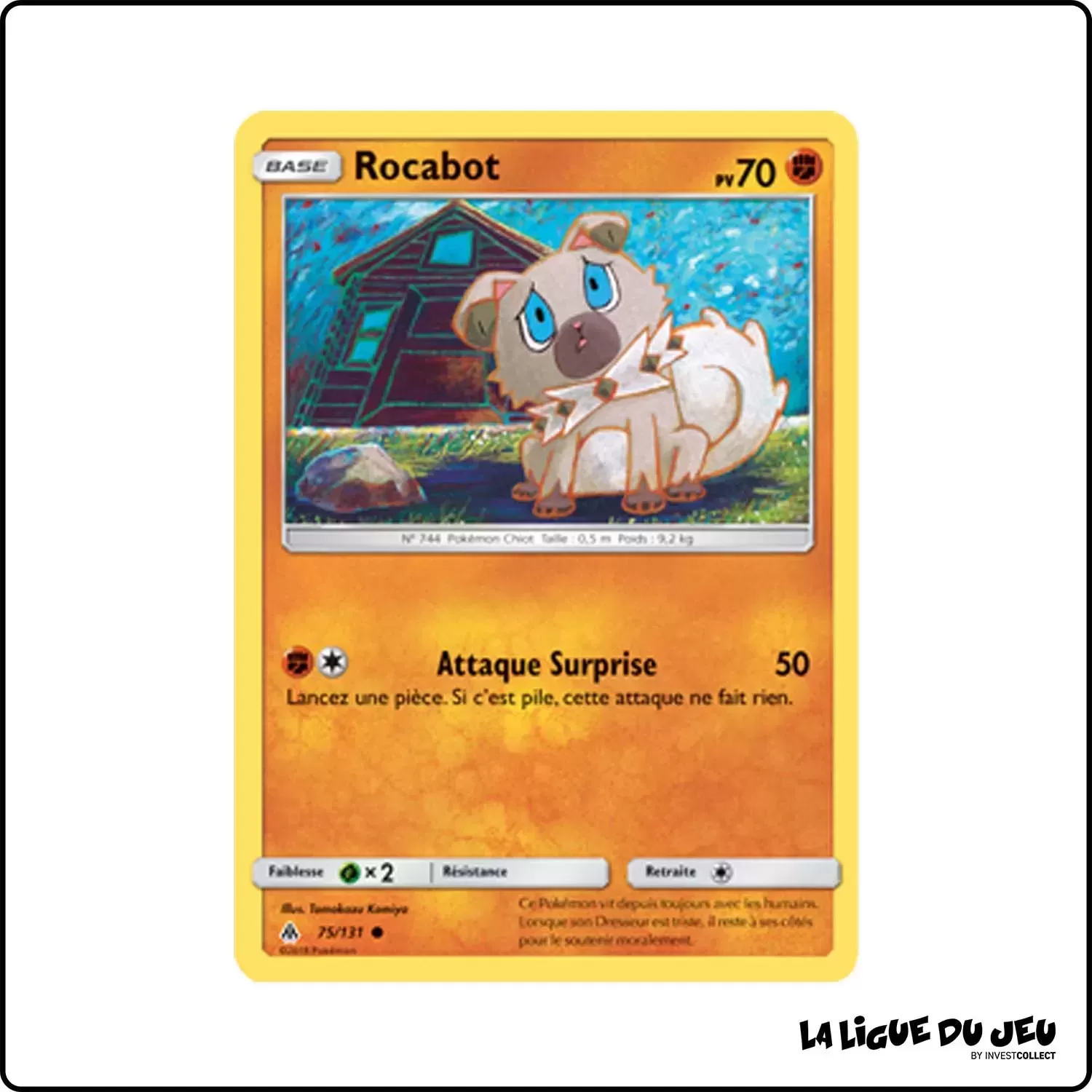 Commune - Pokemon - Lumière Interdite - Rocabot 75/131